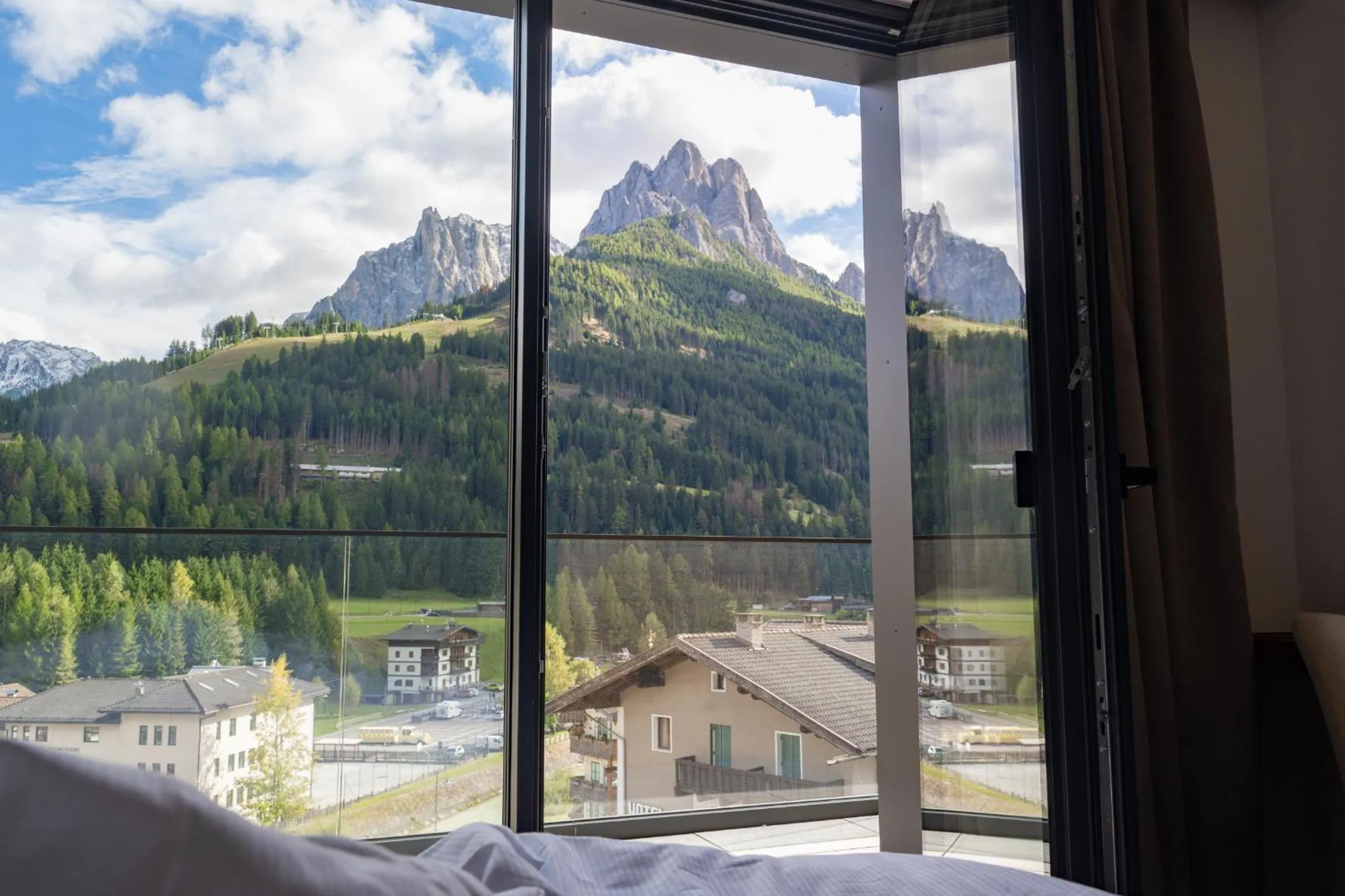 Balcony/Terrace in Ladinia Dolomites View - Adults Only