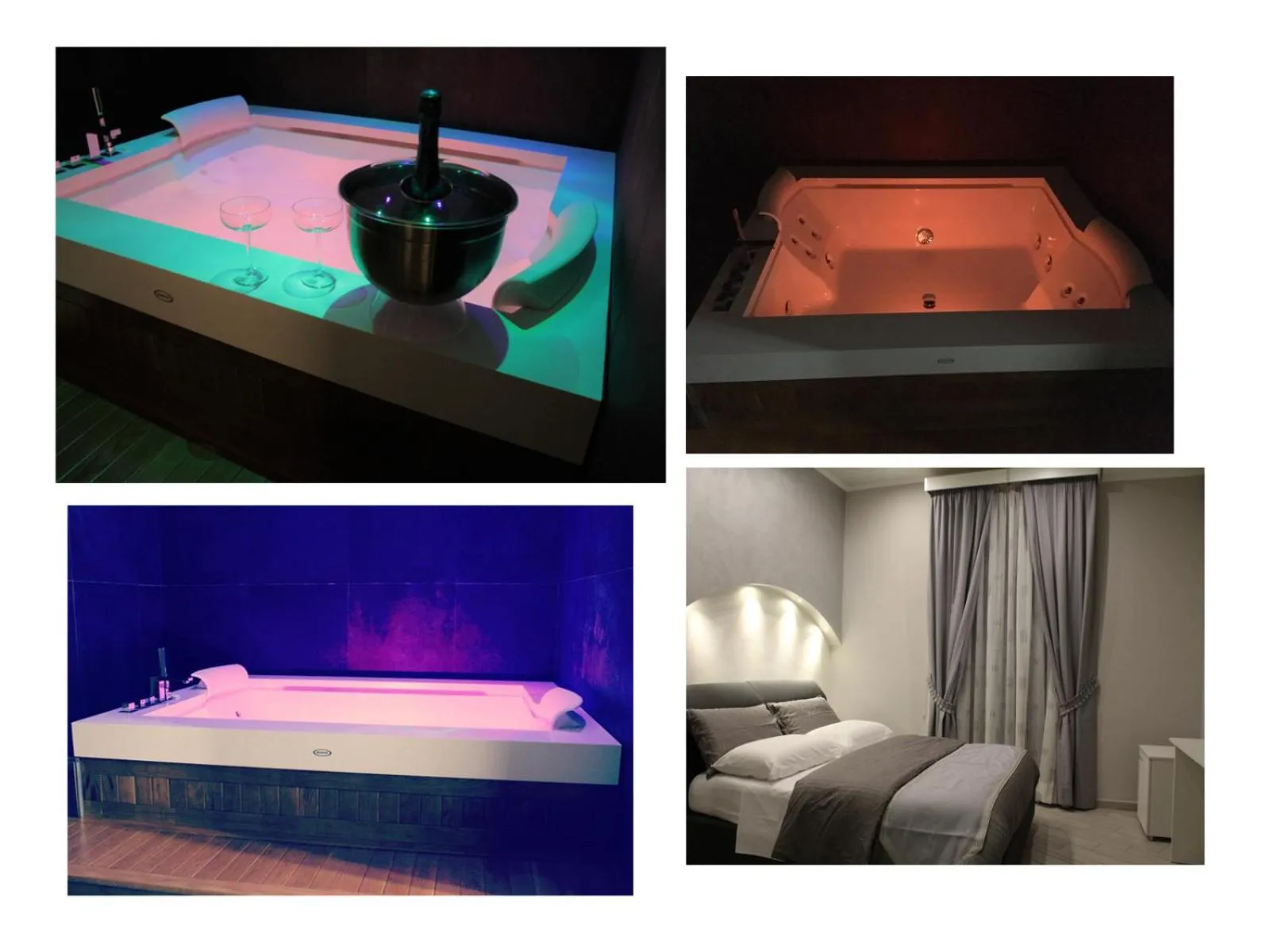 Hot Tub in B&B Fiumara