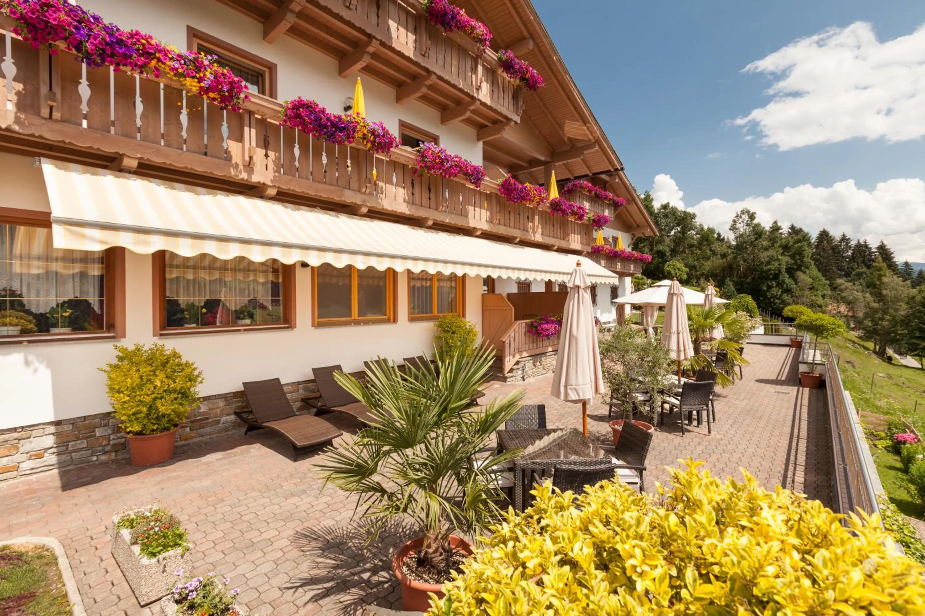 Balcony/Terrace in Residence Garni Melcherhof
