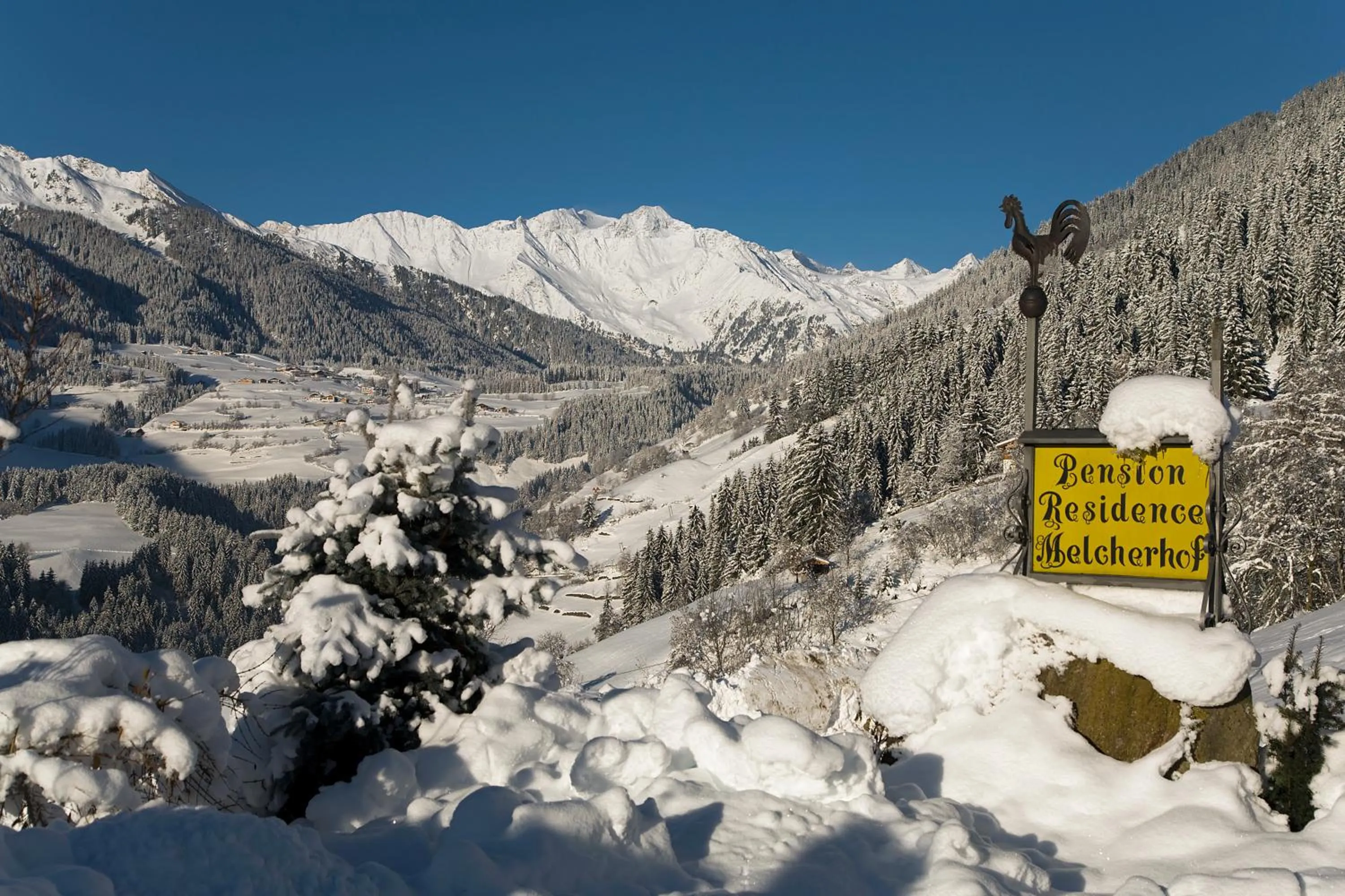 View (from property/room) in Residence Garni Melcherhof