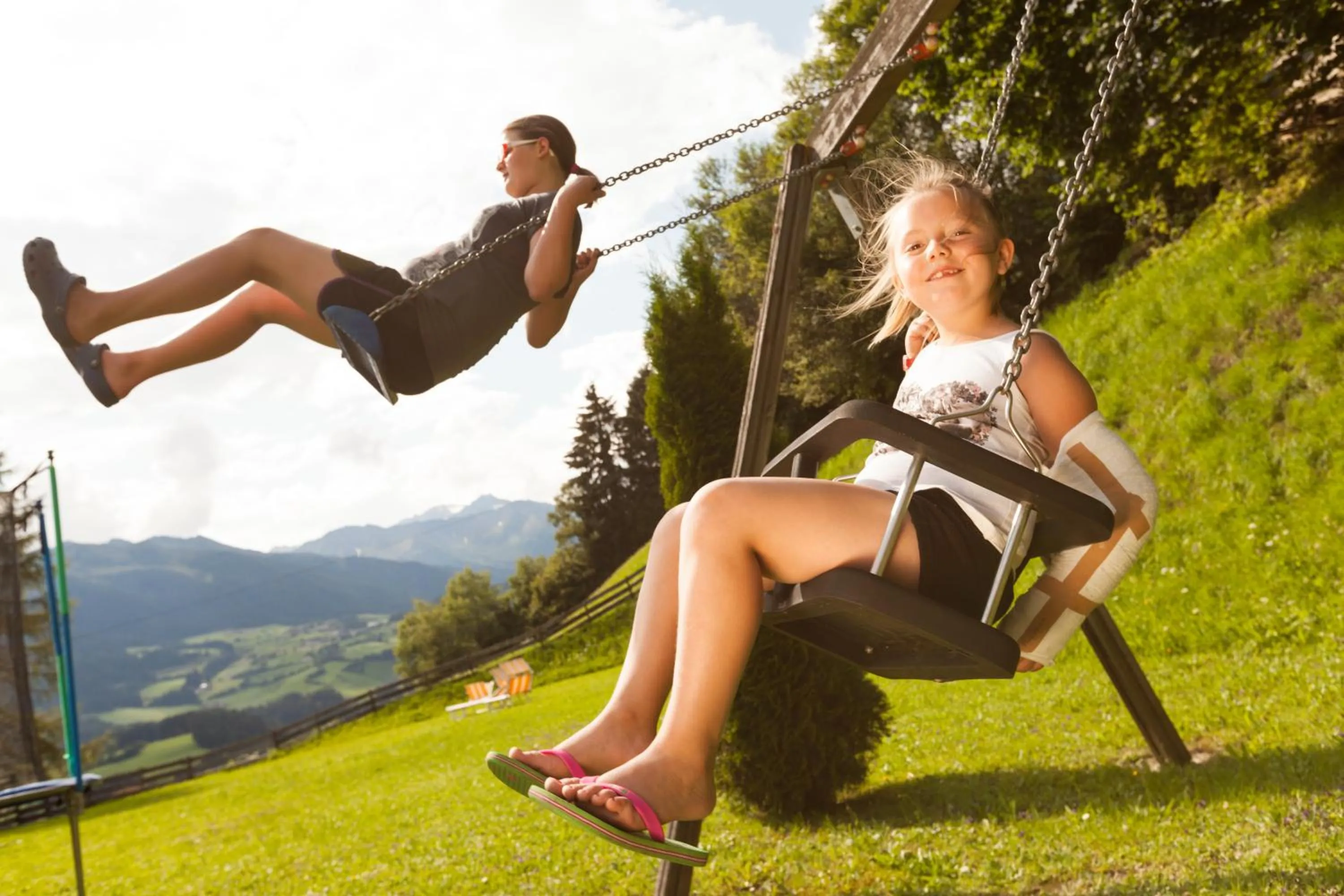Children play ground in Residence Garni Melcherhof