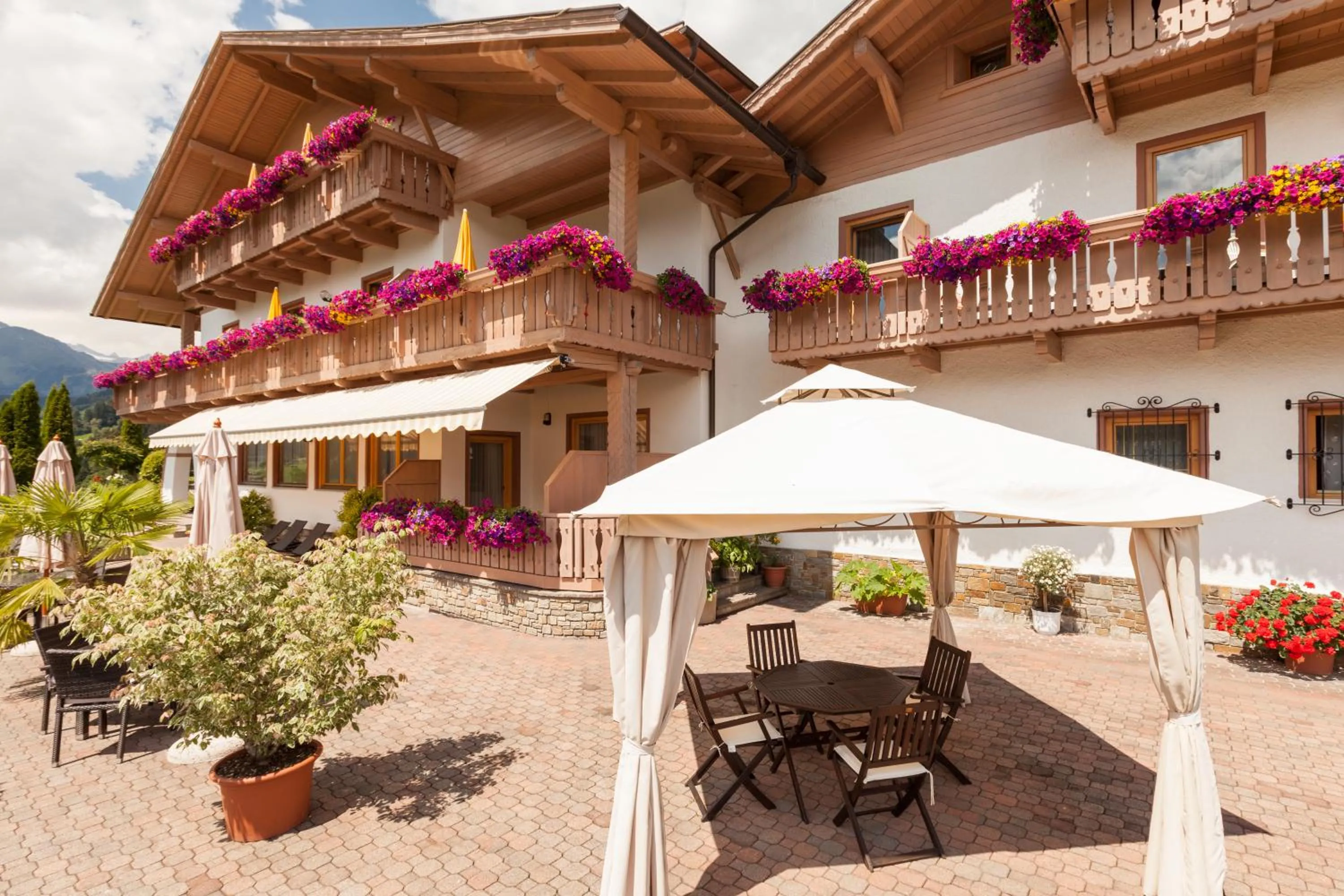 Balcony/Terrace in Residence Garni Melcherhof
