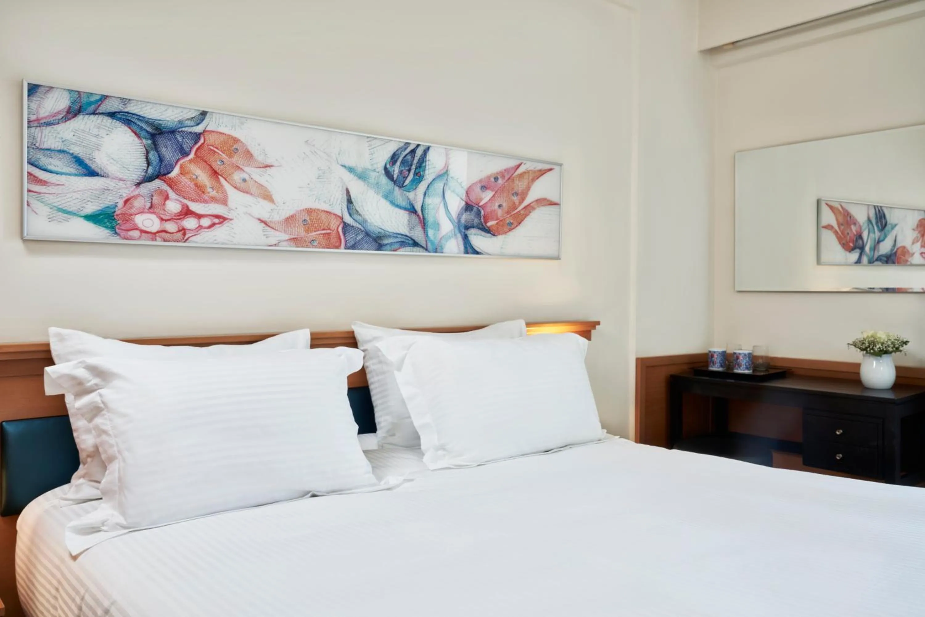 Decorative detail, Bed in AQUAMARE CITY and BEACH