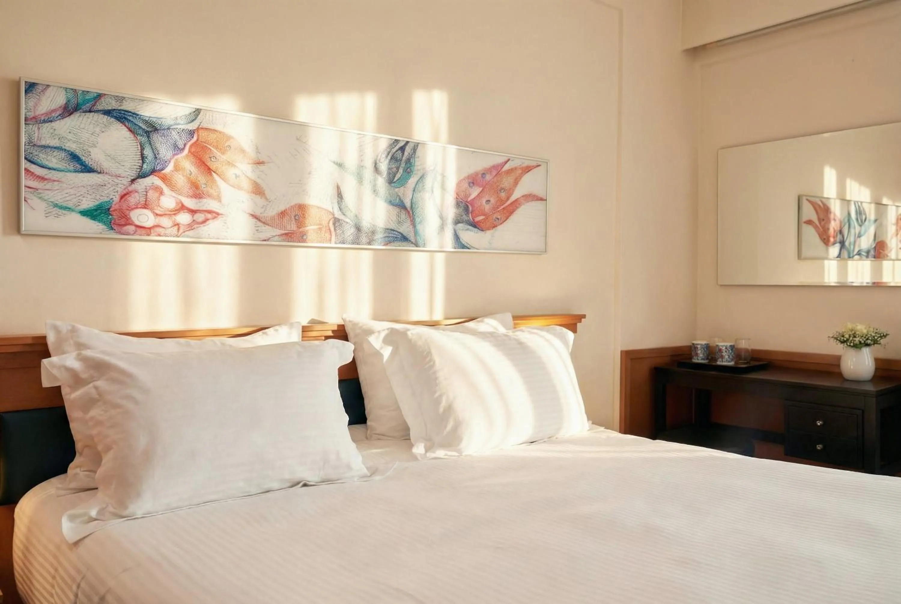 Bedroom, Bed in AQUAMARE CITY and BEACH