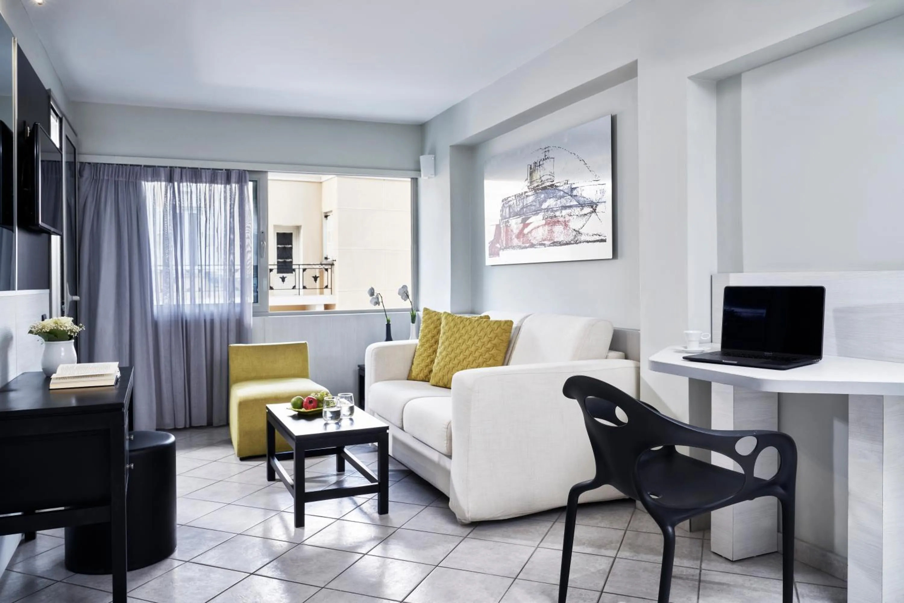 Living room in AQUAMARE CITY and BEACH