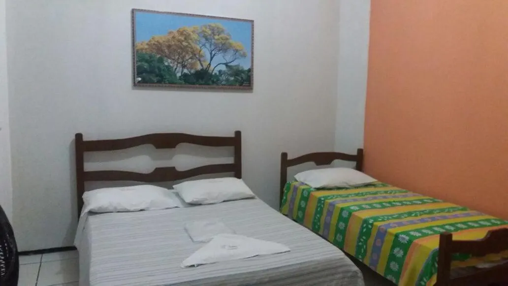 Bed in Hotel São Francisco