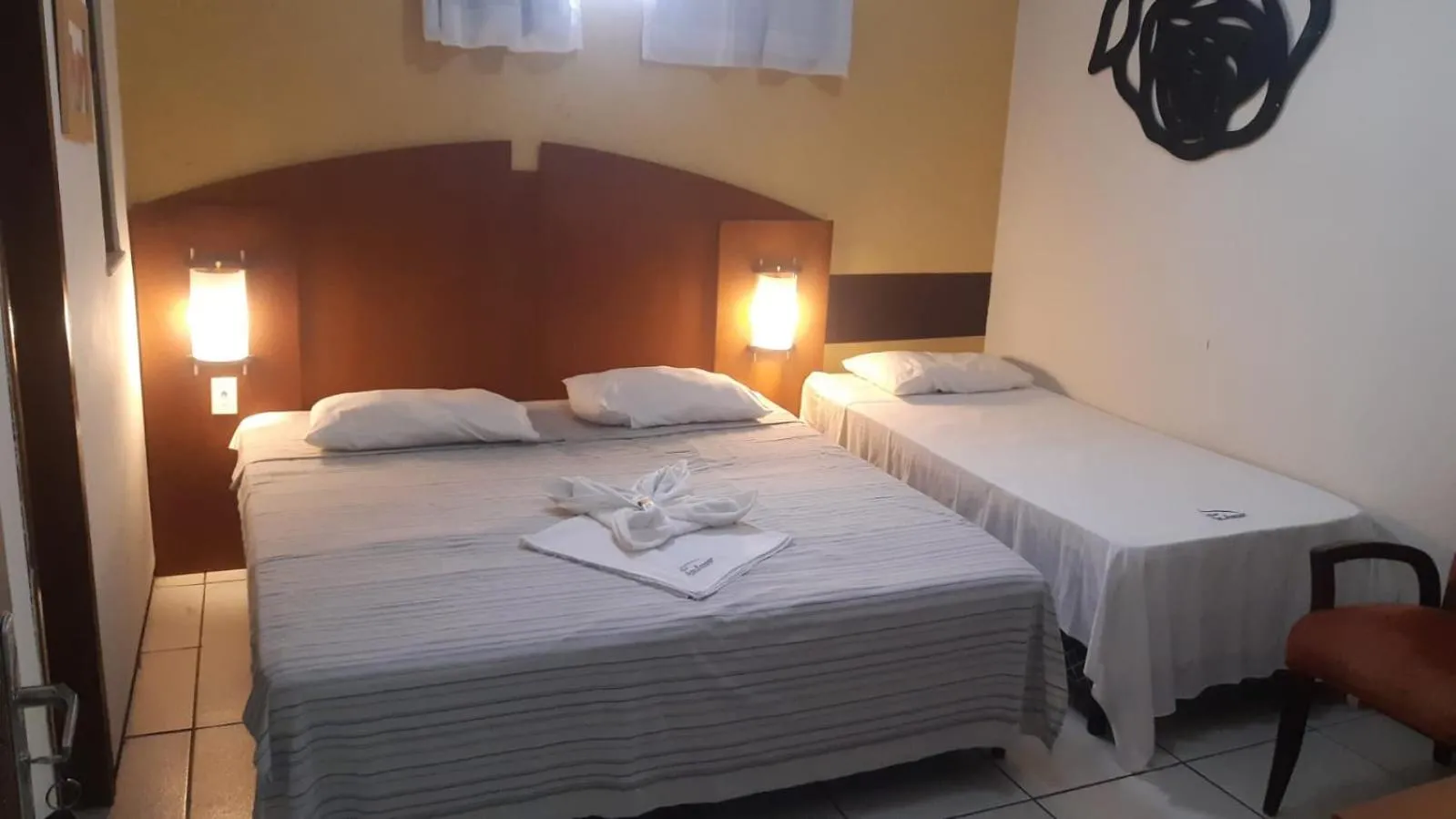 Bed in Hotel São Francisco