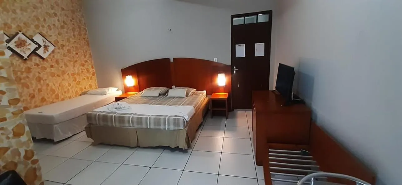 Bed in Hotel São Francisco