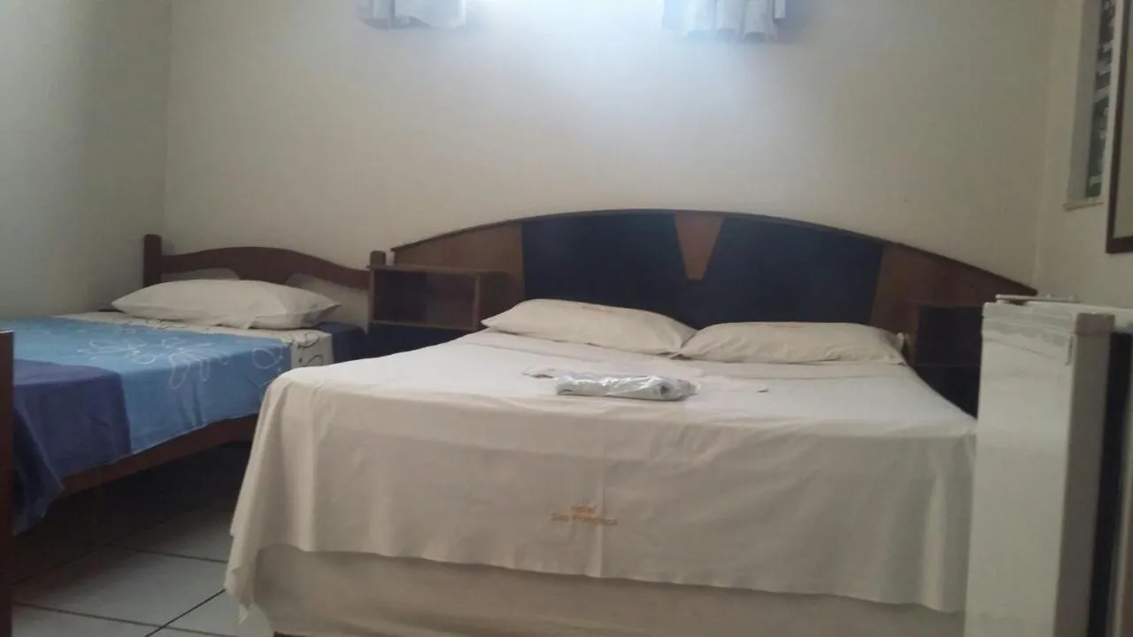 Bed in Hotel São Francisco