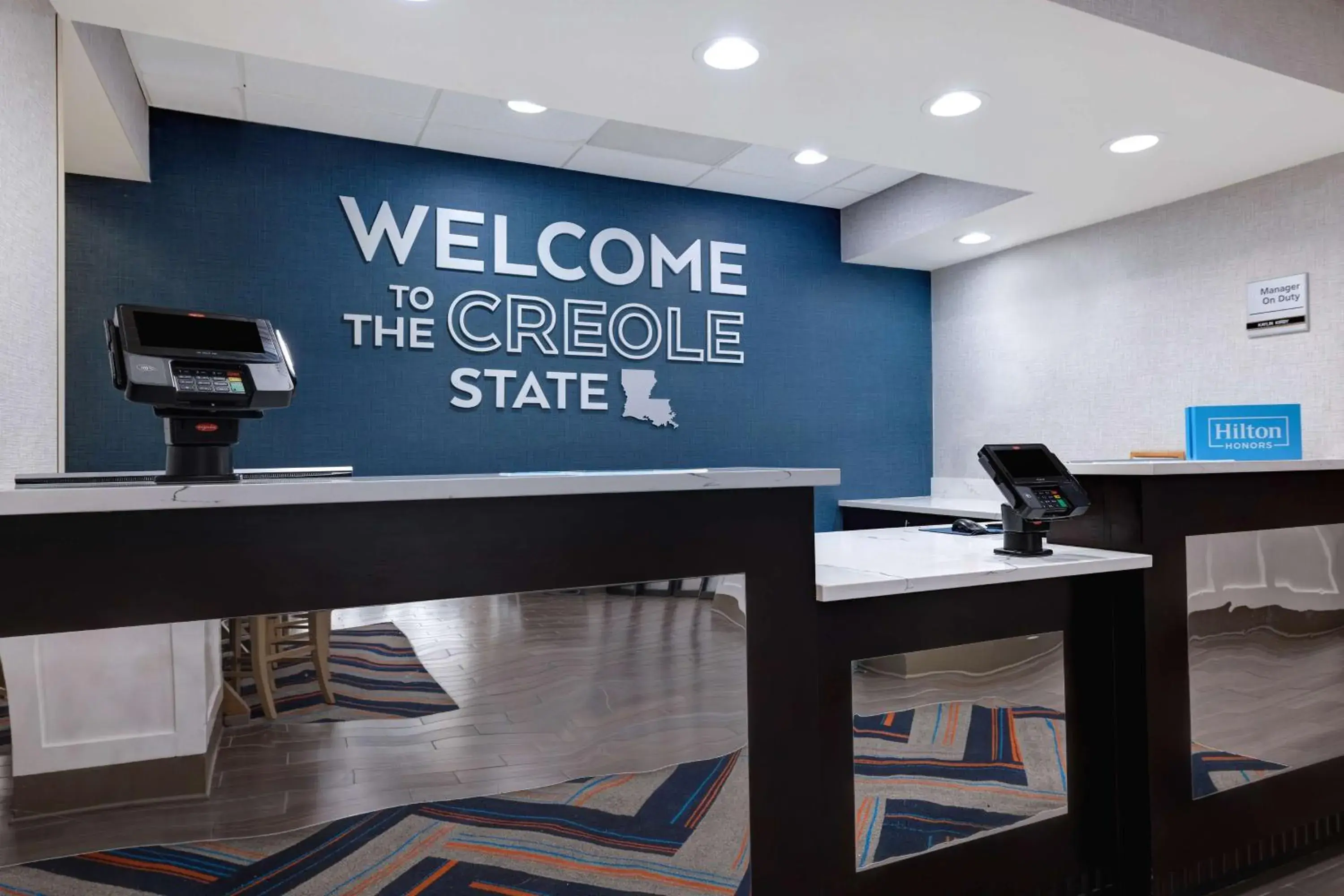 Lobby or reception in Hampton Inn Natchitoches Lobby or reception in Hampton Inn Natchitoches