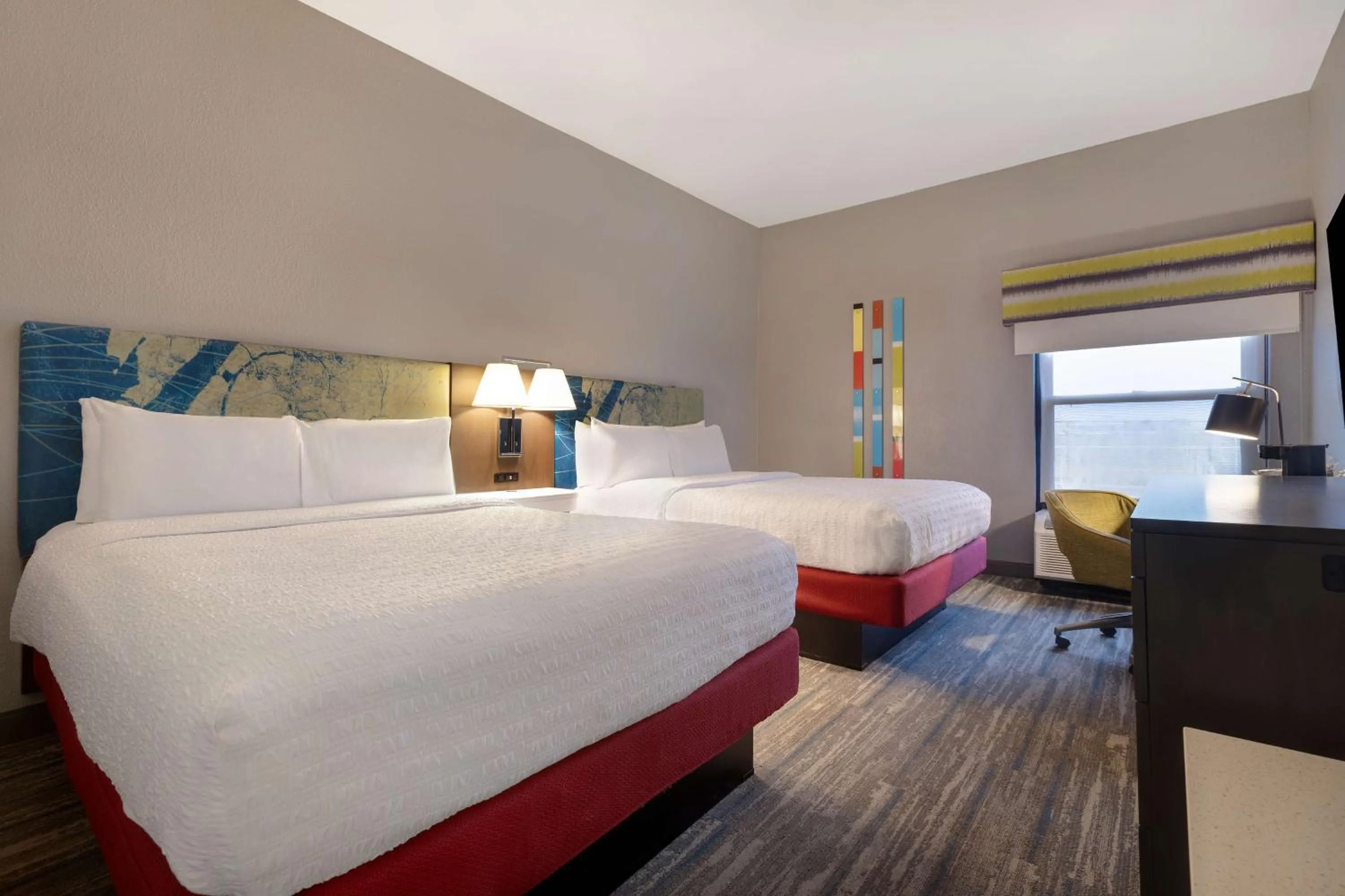 Bed in Hampton Inn Natchitoches