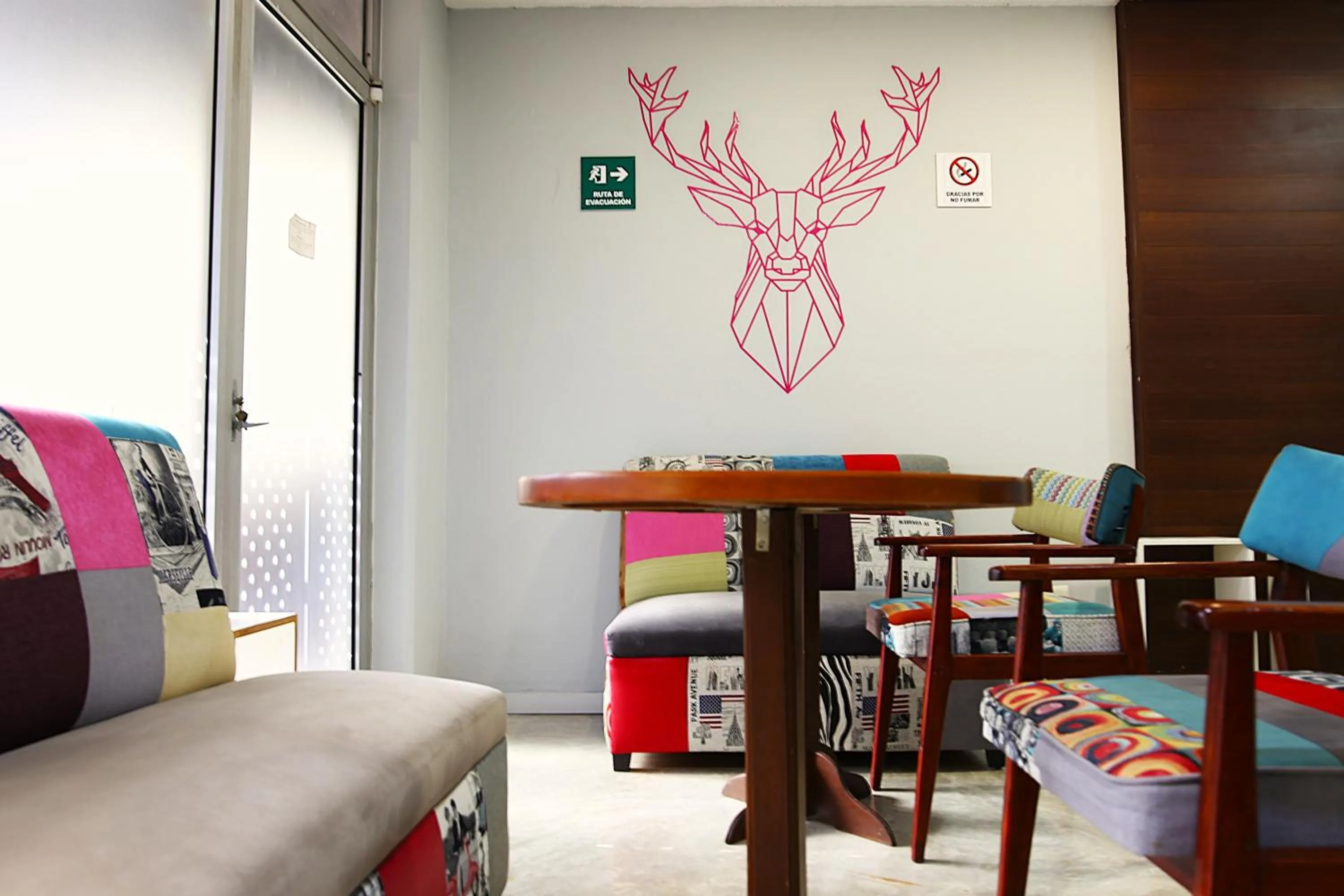 Seating area in Hotel Urban 101