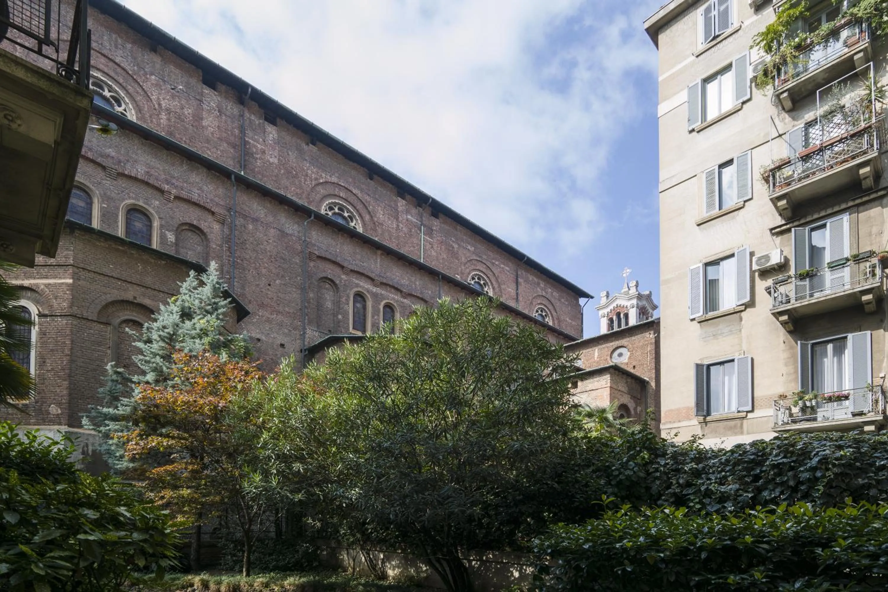 Inner courtyard view in PrimoPiano - Guerrazzi