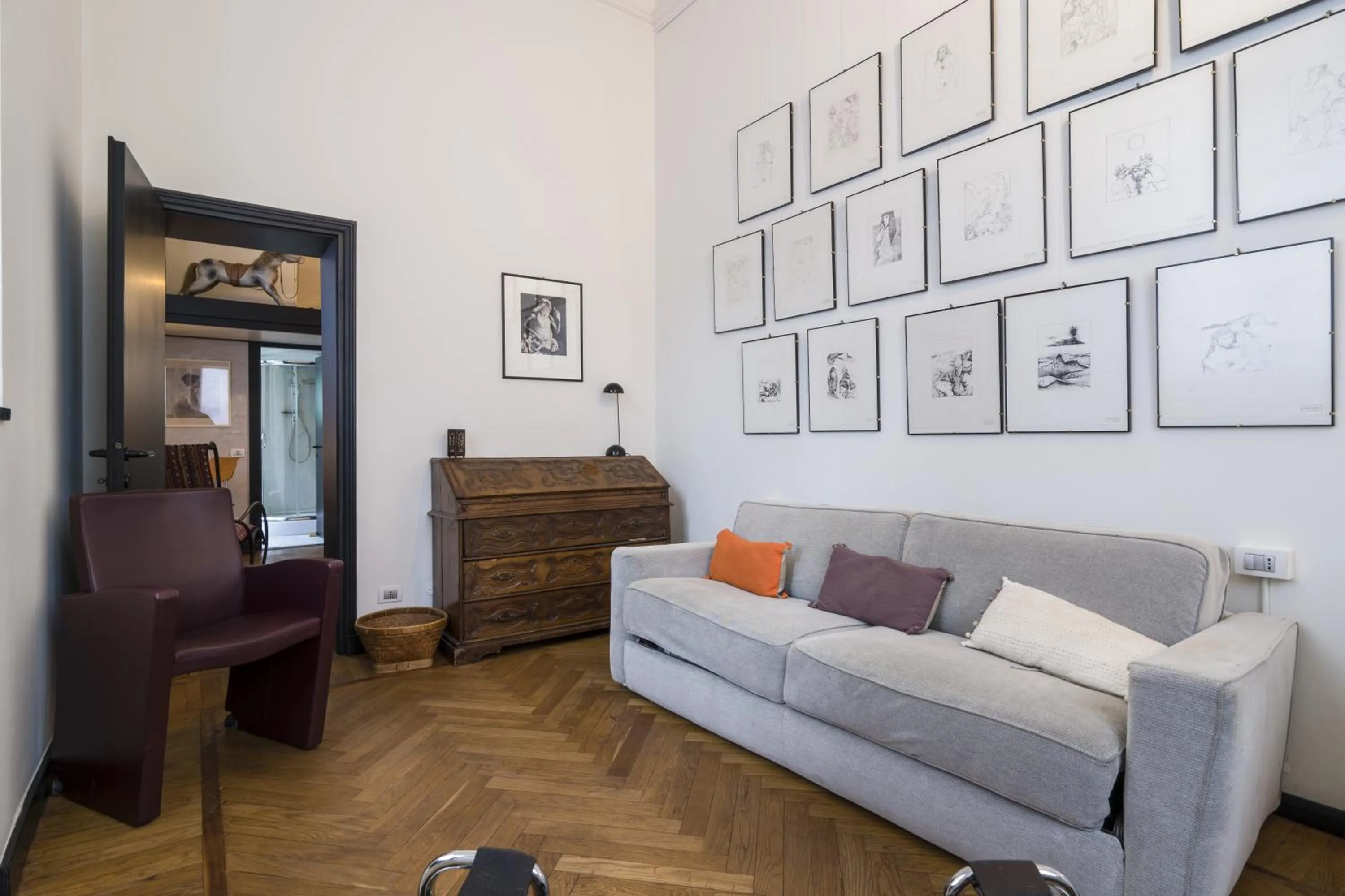 Living room in PrimoPiano - Guerrazzi