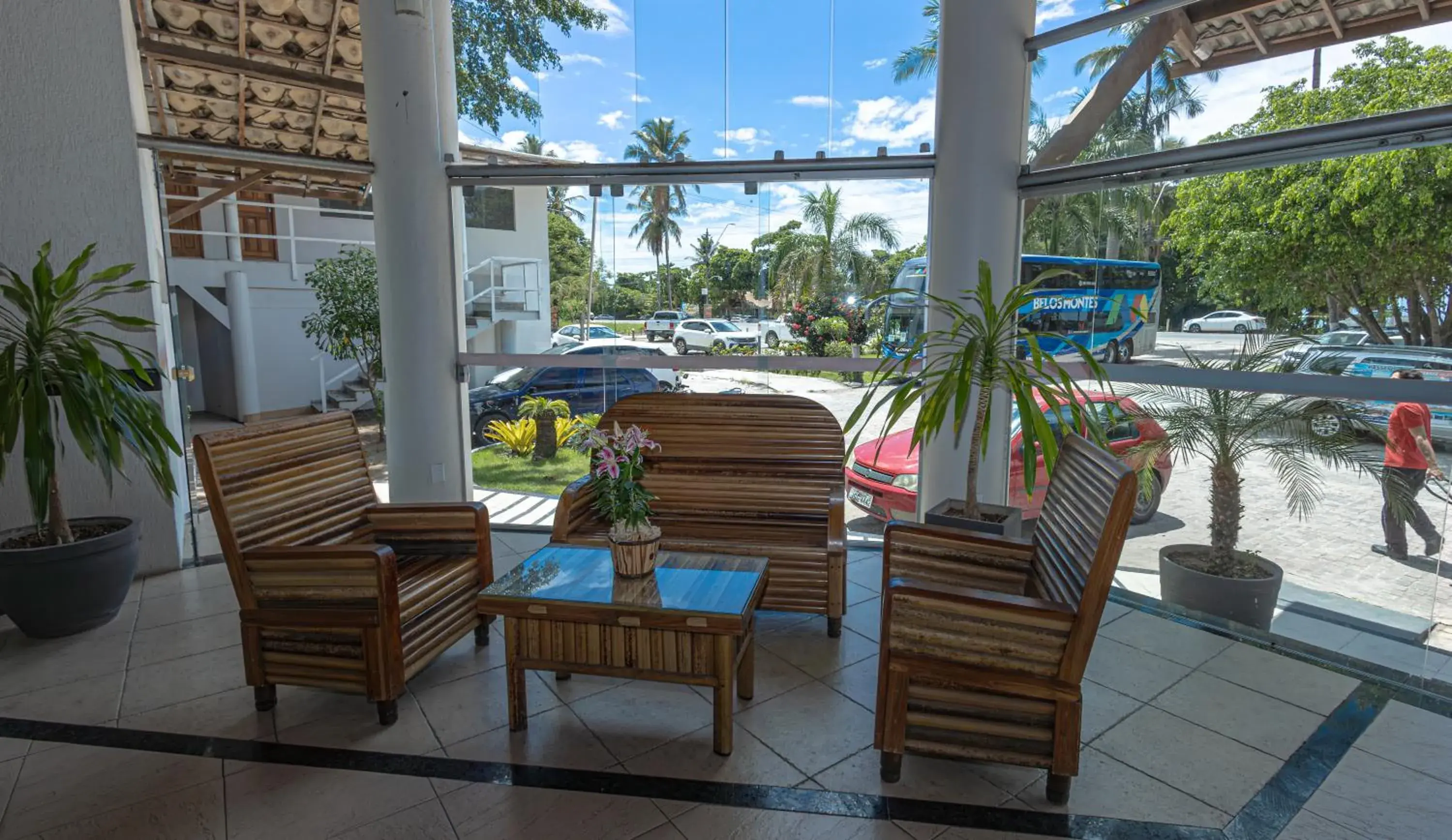 Lobby or reception in Ramada by Wyndham Porto Seguro Praia Lobby or reception in Ramada by Wyndham Porto Seguro Praia