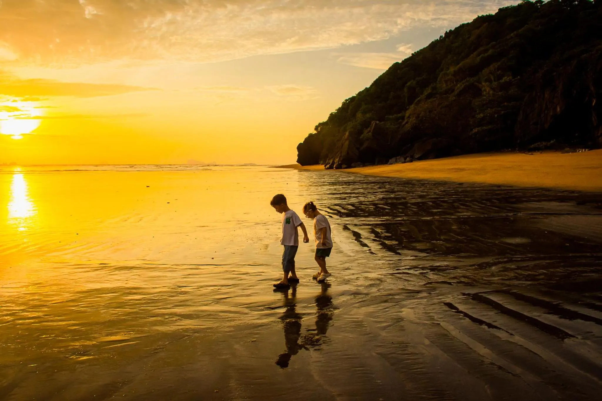 Natural landscape in Pak Nam Resort