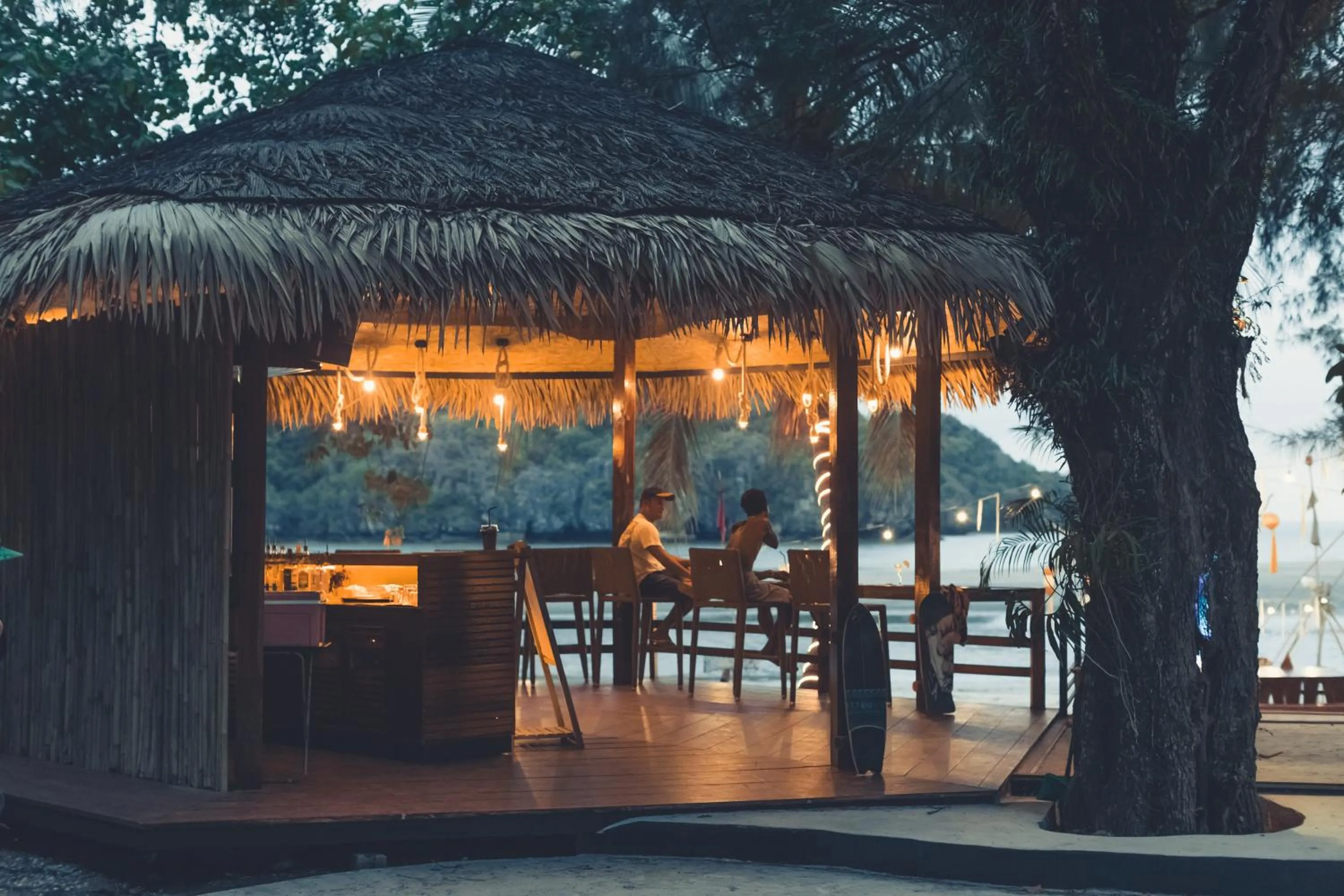 Lounge or bar in Pak Nam Resort