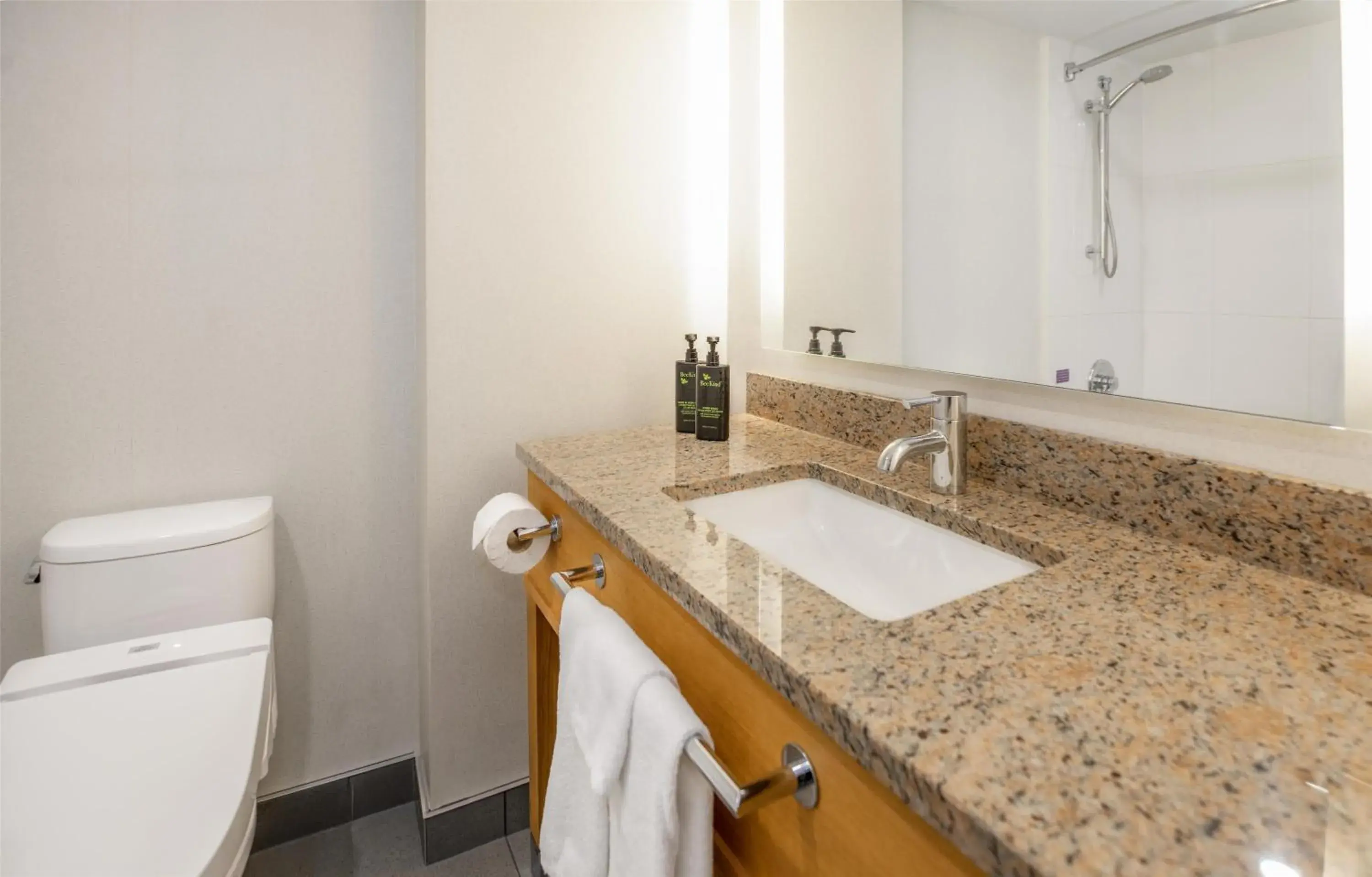 Bathroom in Coast Chilliwack Hotel by APA Bathroom in Coast Chilliwack Hotel by APA