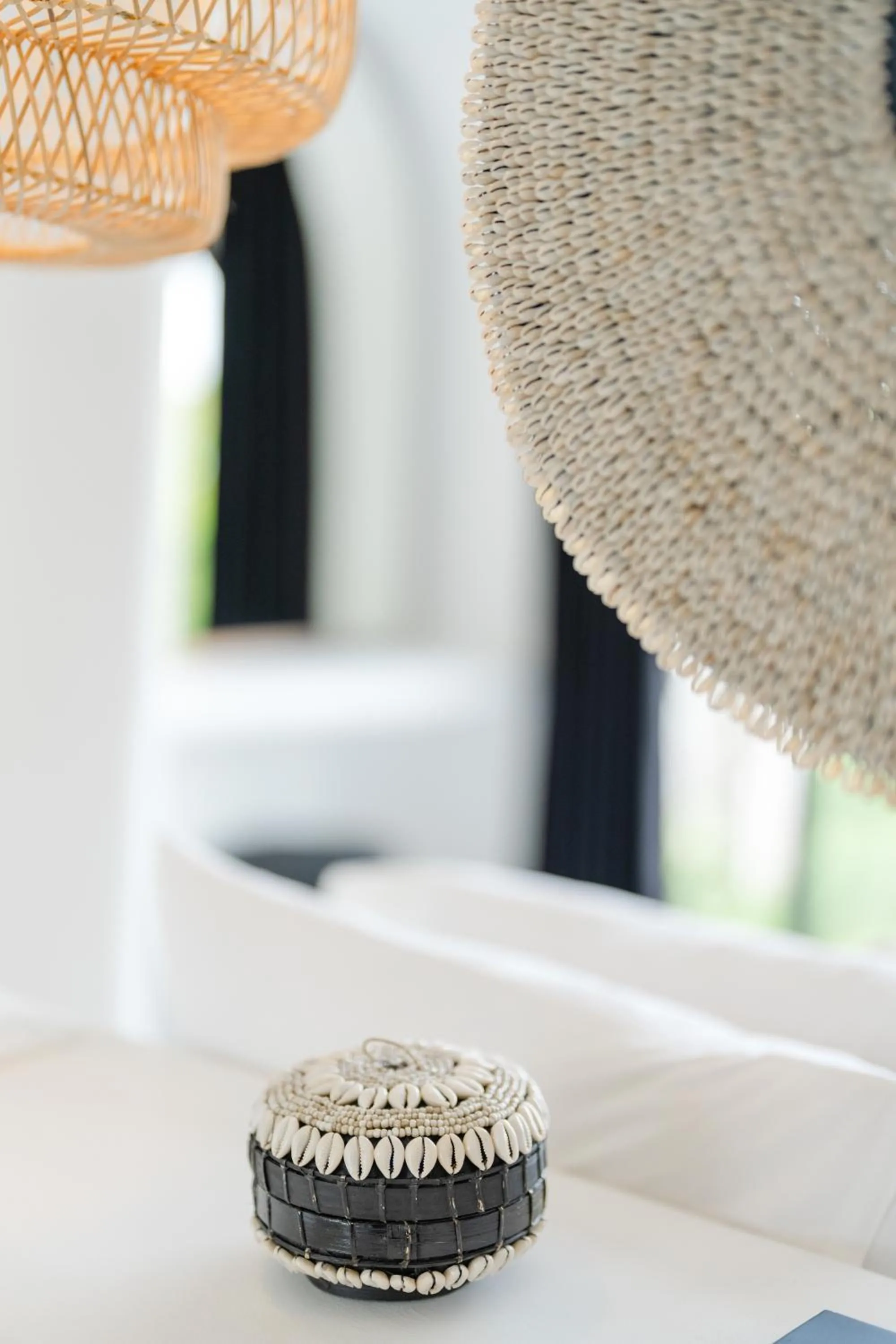 Decorative detail in White Palm Hotel Uluwatu Bali