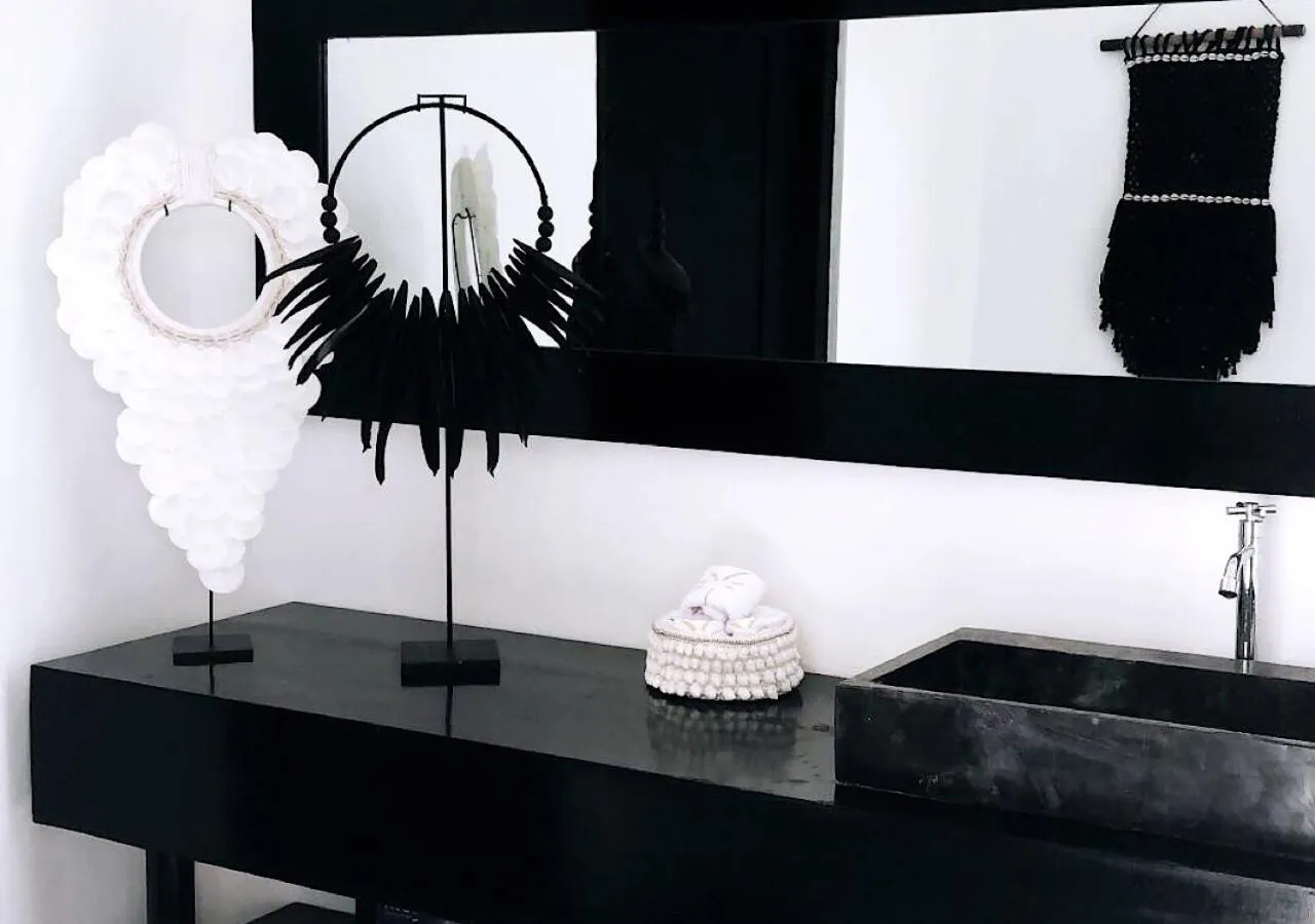 Decorative detail in White Palm Hotel Uluwatu Bali