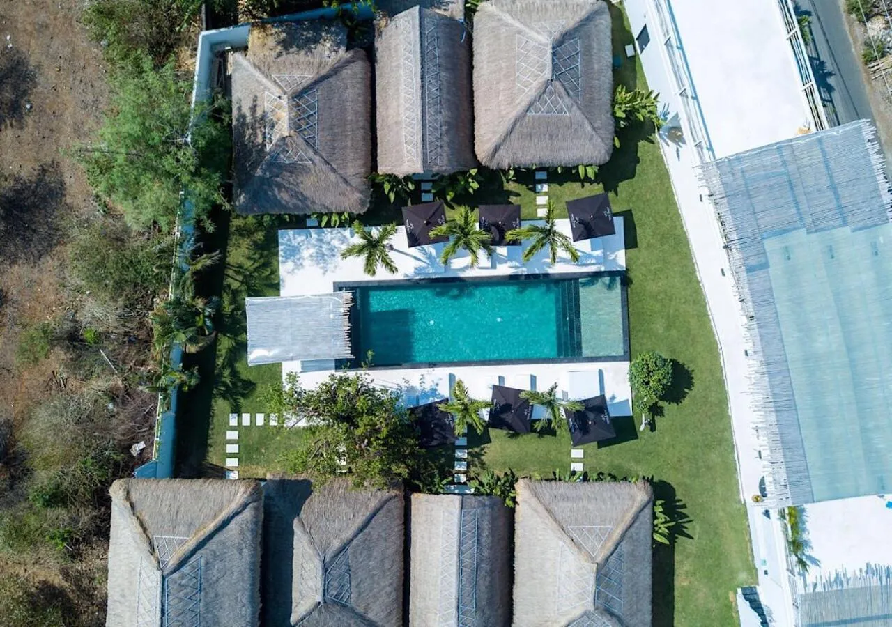 Bird's eye view in White Palm Hotel Uluwatu Bali