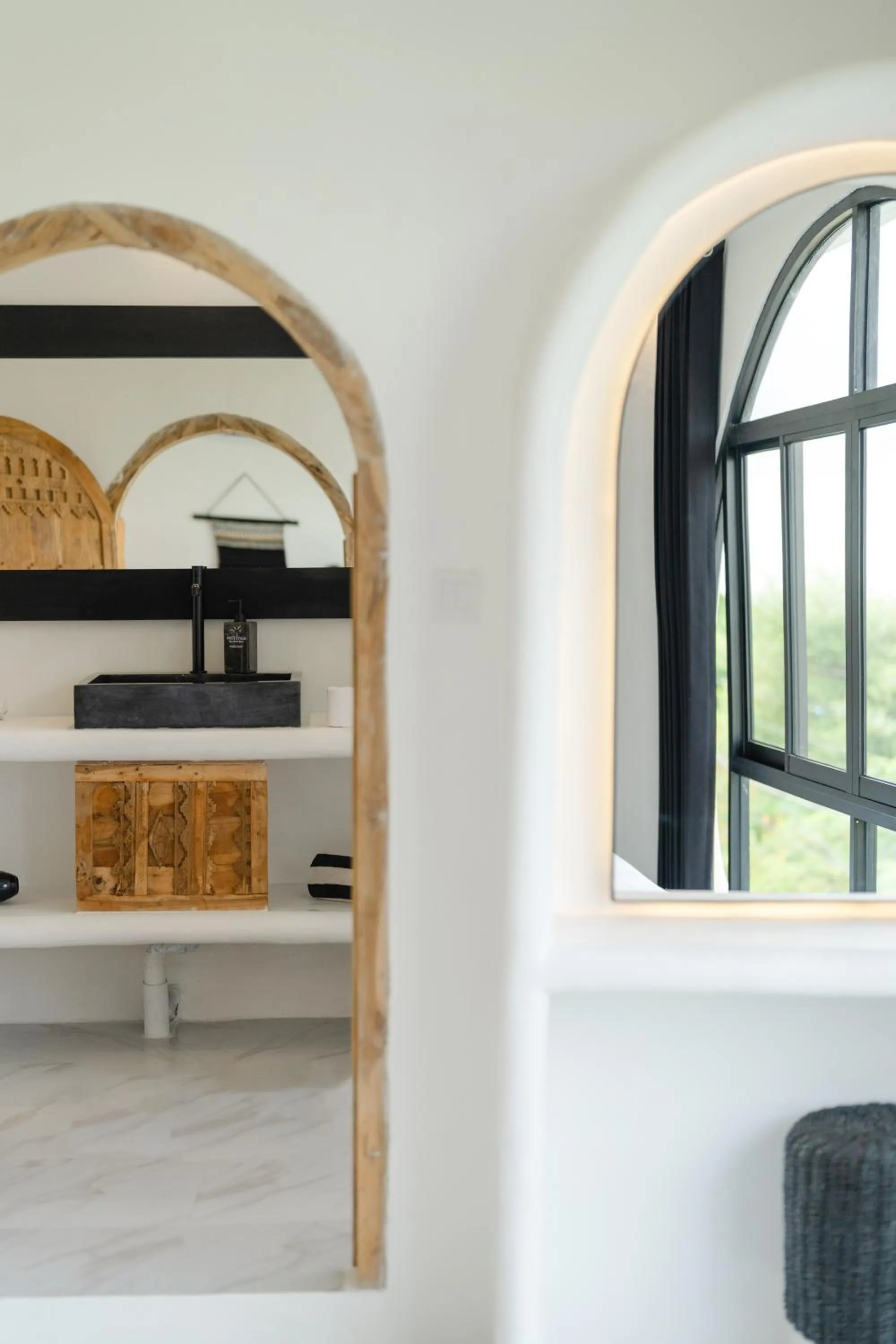 Bathroom in White Palm Hotel Uluwatu Bali