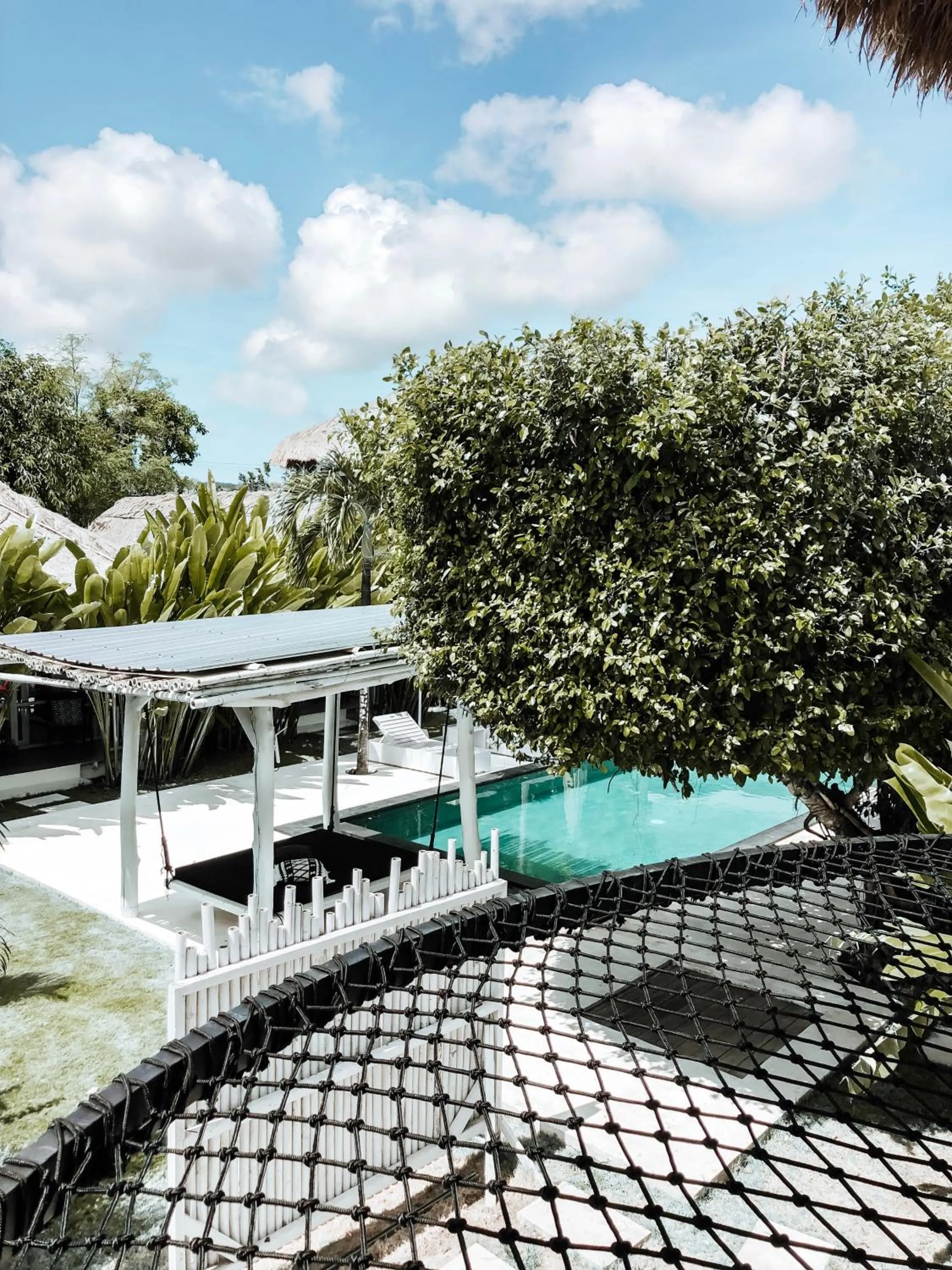 Balcony/Terrace in White Palm Hotel Uluwatu Bali