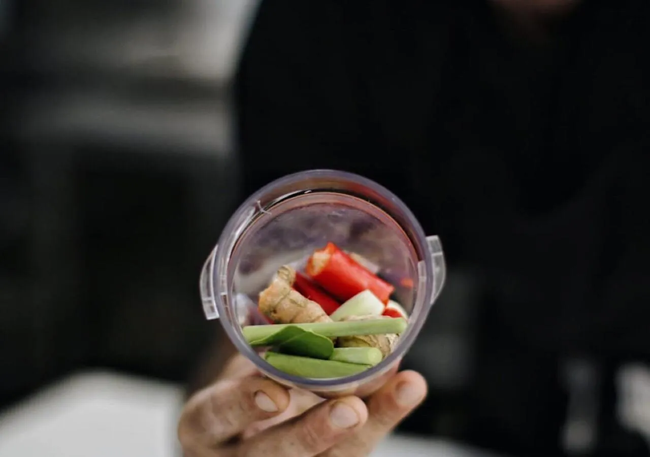 Food close-up in White Palm Hotel Uluwatu Bali