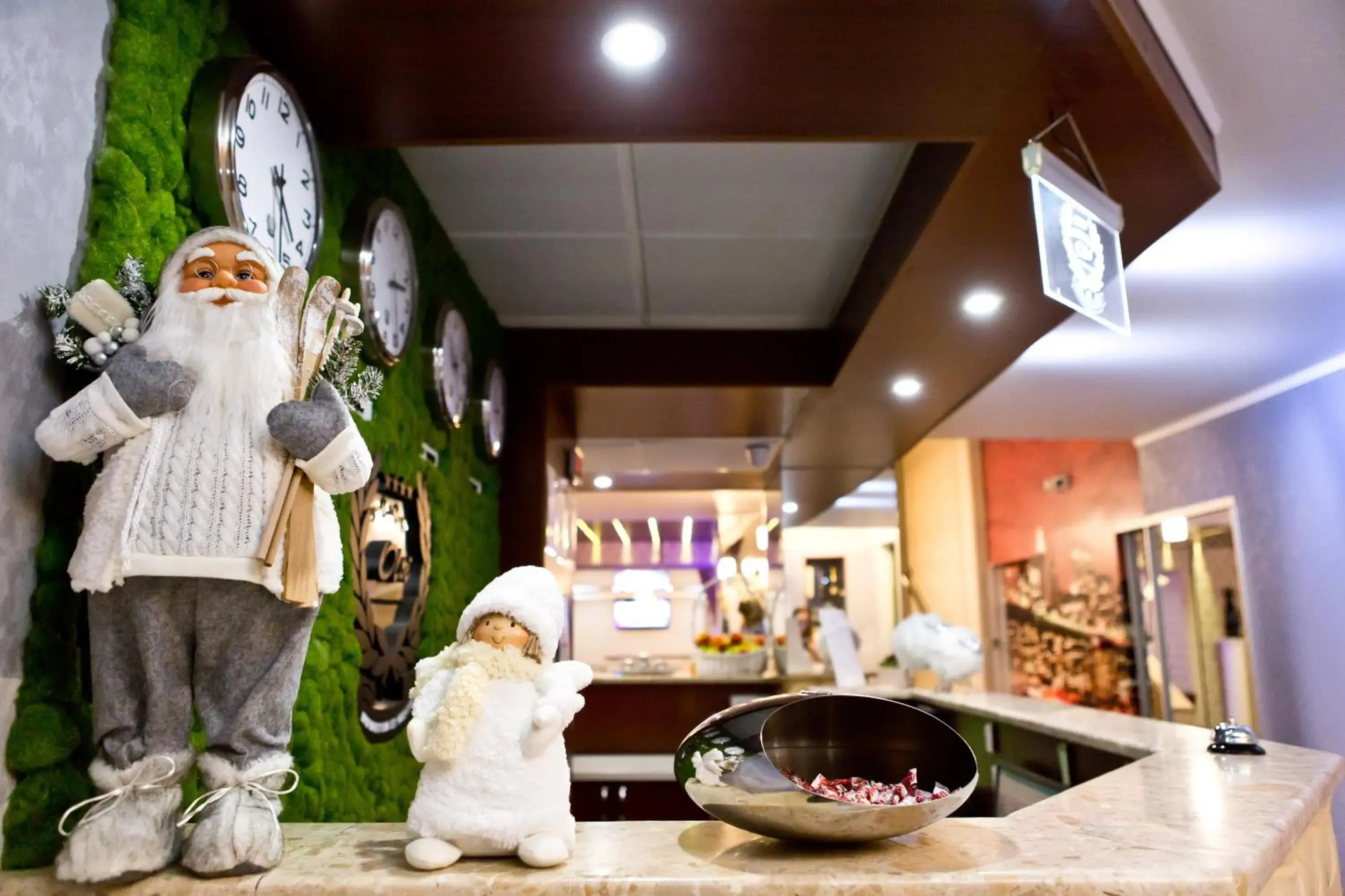 Lobby or reception in Hotel Olsi Lobby or reception in Hotel Olsi