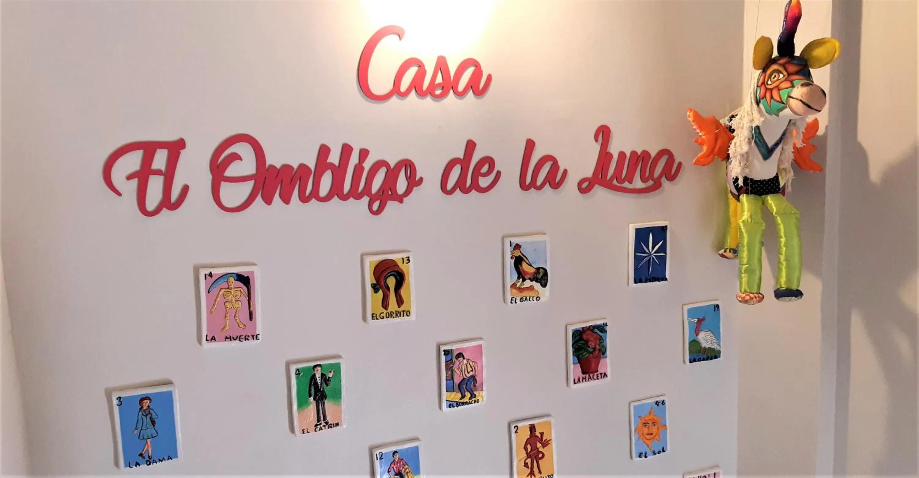 Logo/Certificate/Sign in Casa El Ombligo de la Luna