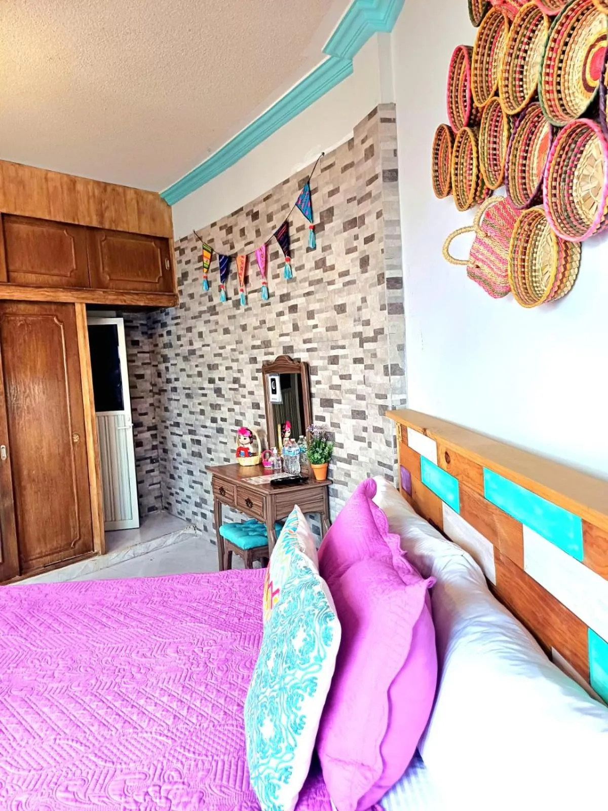 Bed in Casa El Ombligo de la Luna