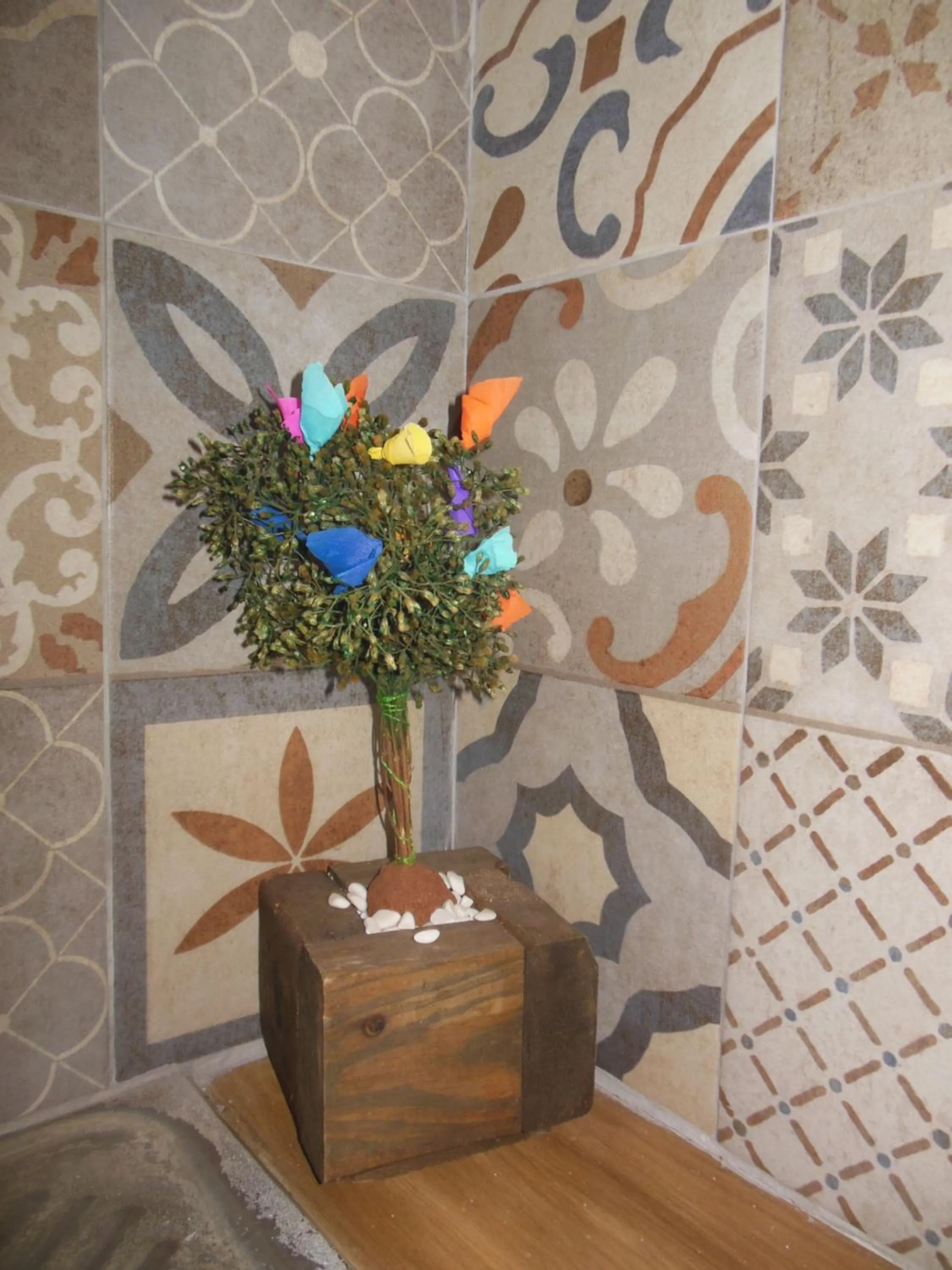 Communal kitchen in Casa El Ombligo de la Luna