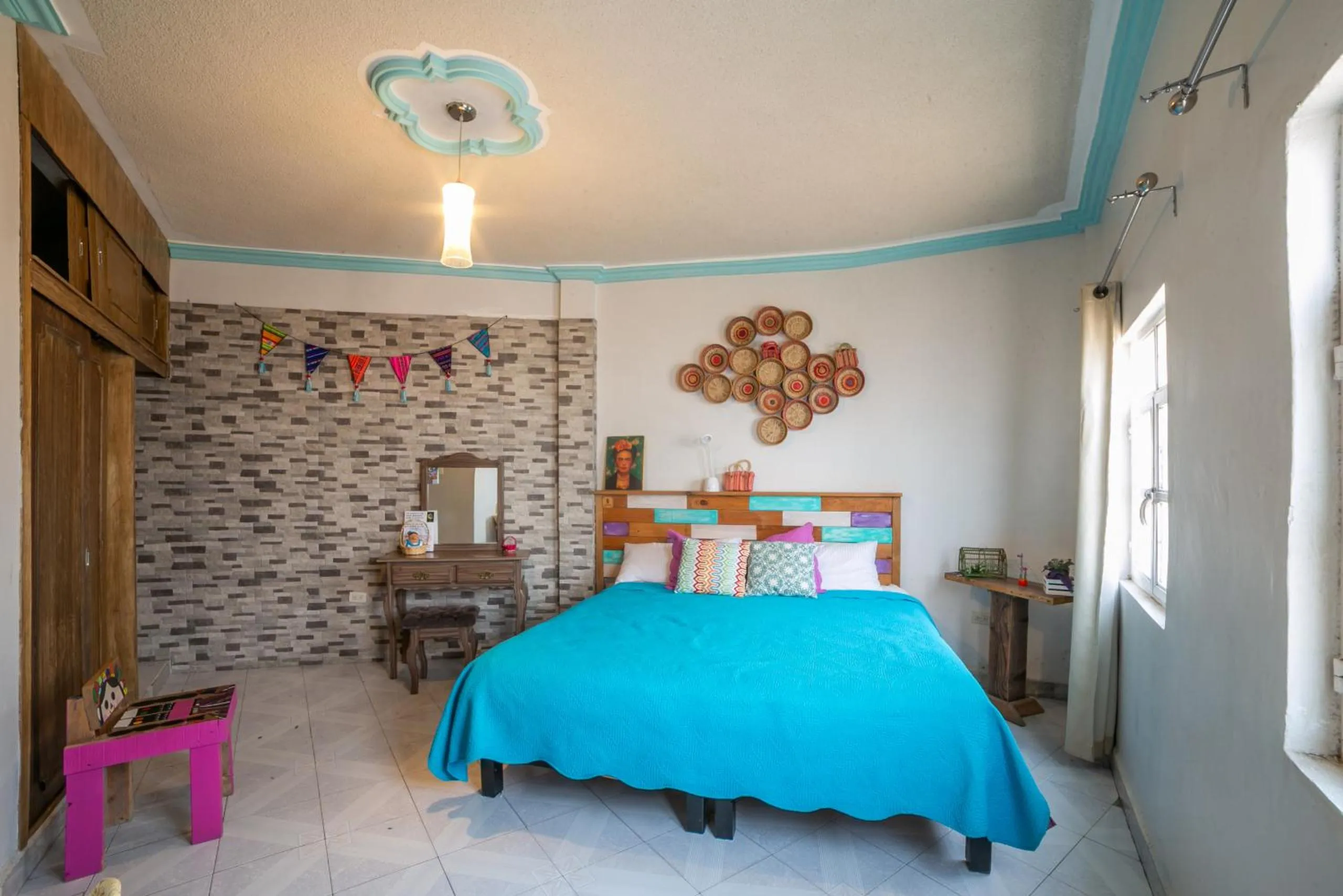 Bed in Casa El Ombligo de la Luna