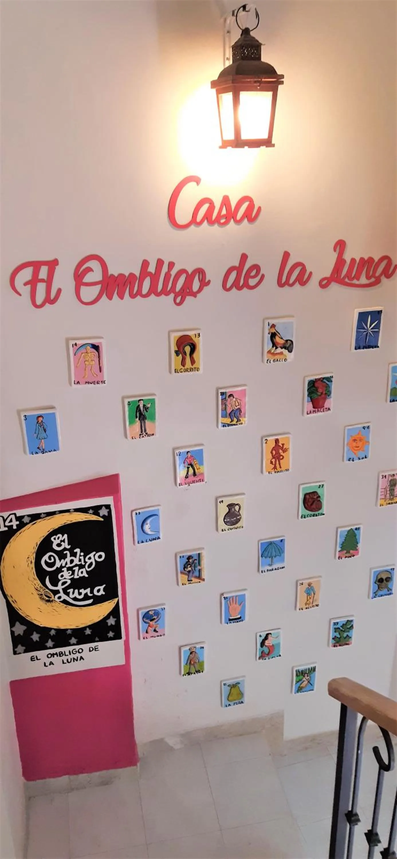 On site in Casa El Ombligo de la Luna