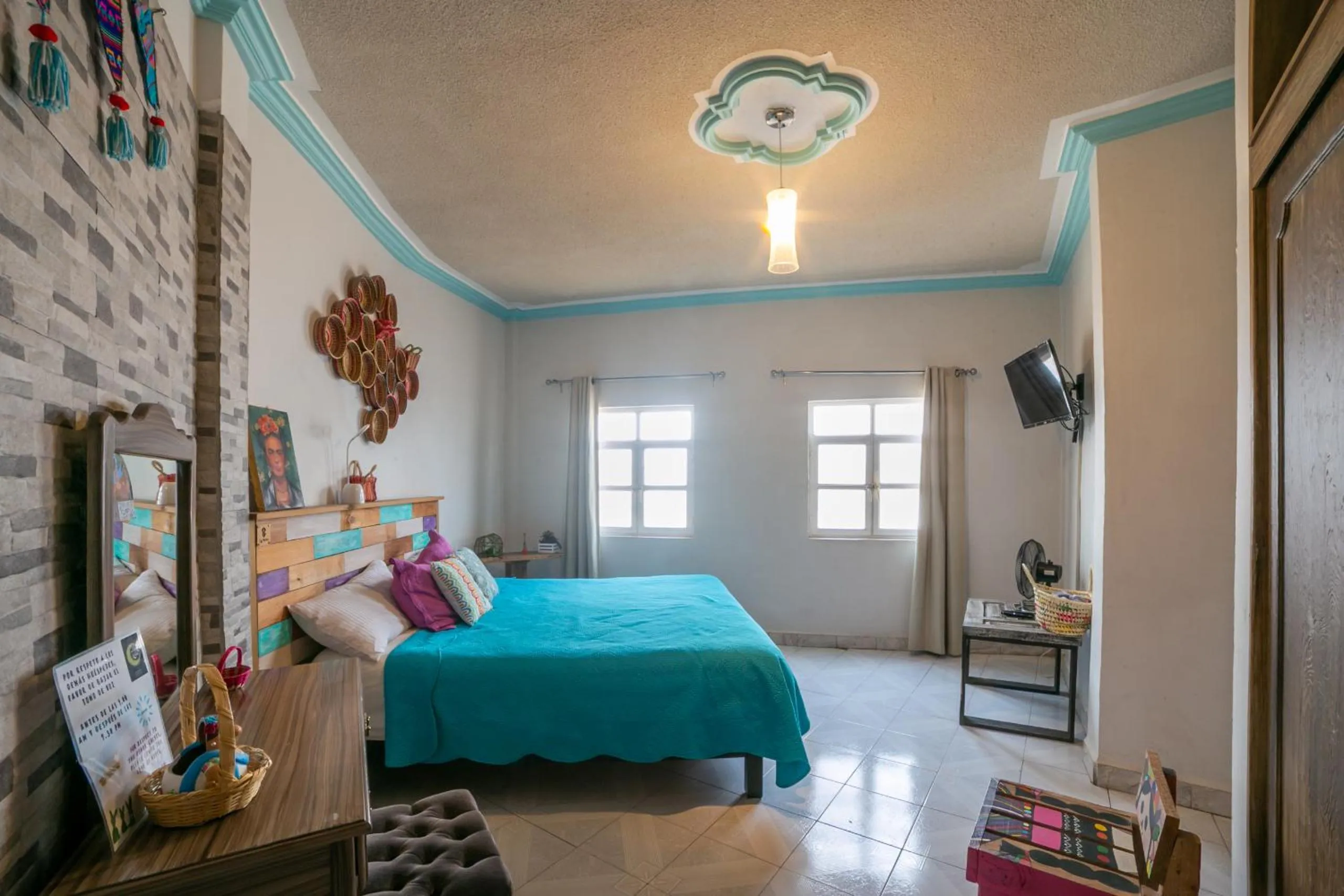 Bed in Casa El Ombligo de la Luna