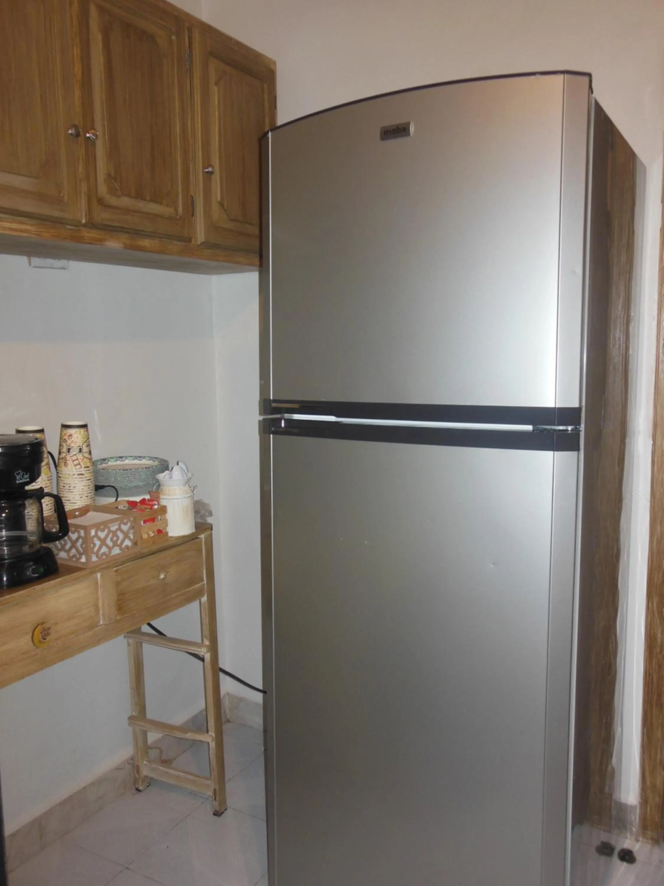 Communal kitchen in Casa El Ombligo de la Luna
