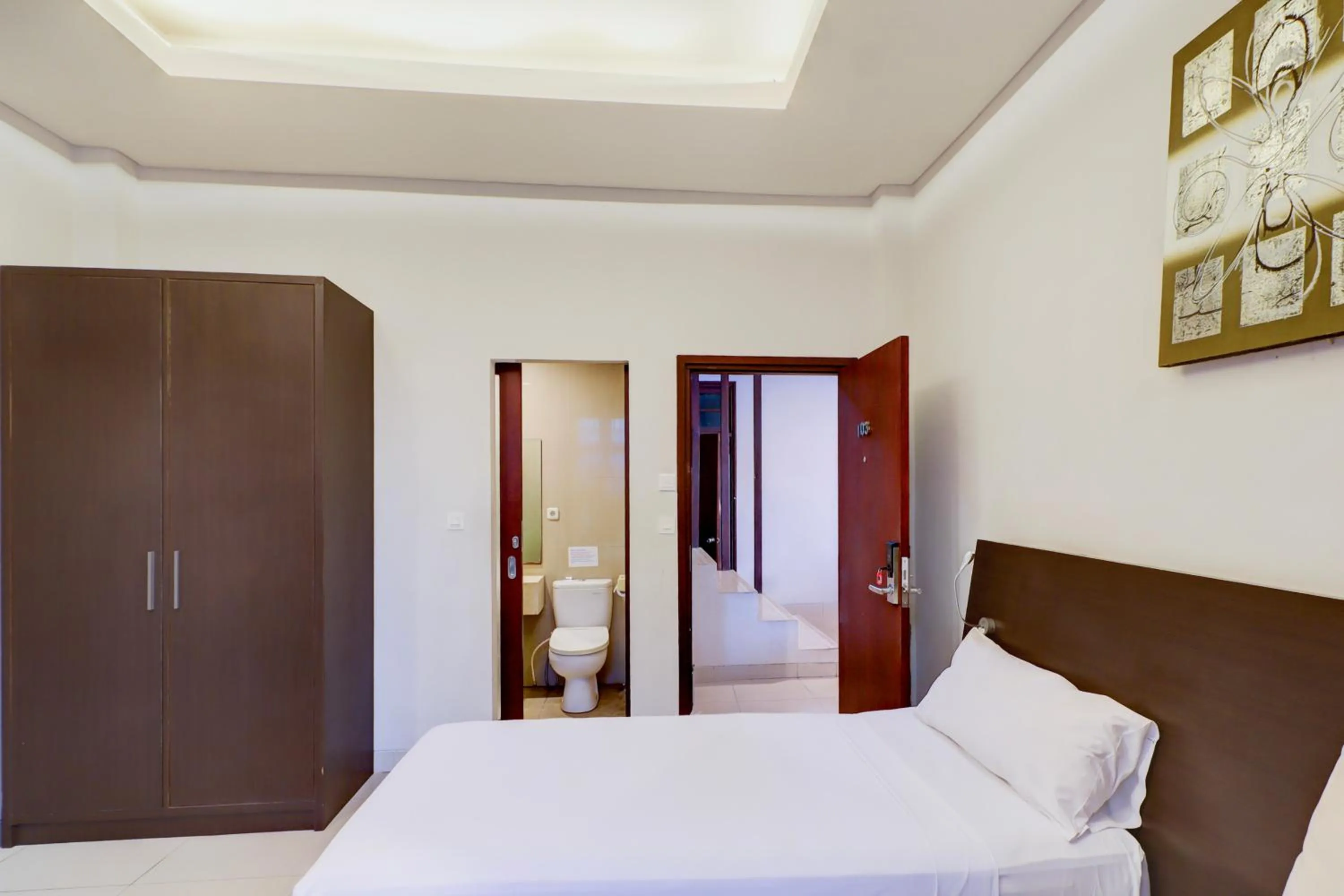 Bed in Collection O Bali near Sanur Beach formerly Akarsa Transit