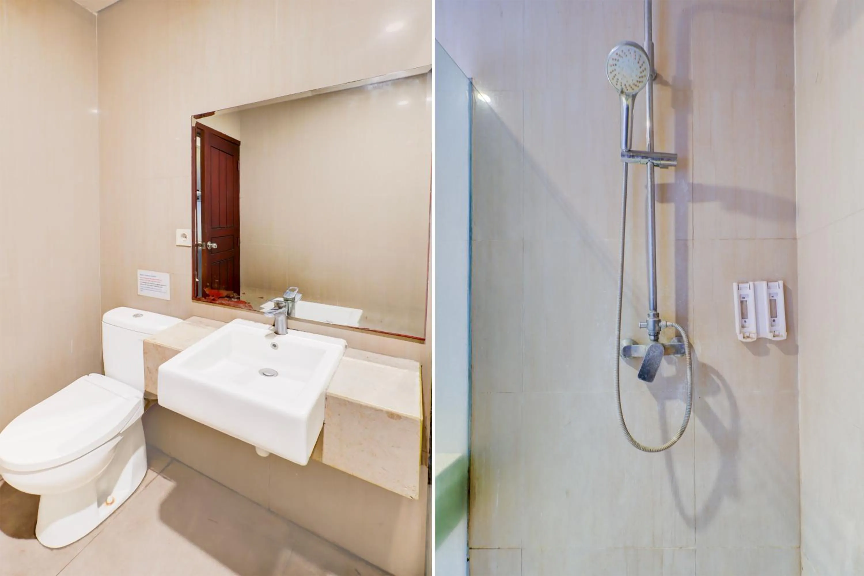 Bathroom in Collection O Bali near Sanur Beach formerly Akarsa Transit