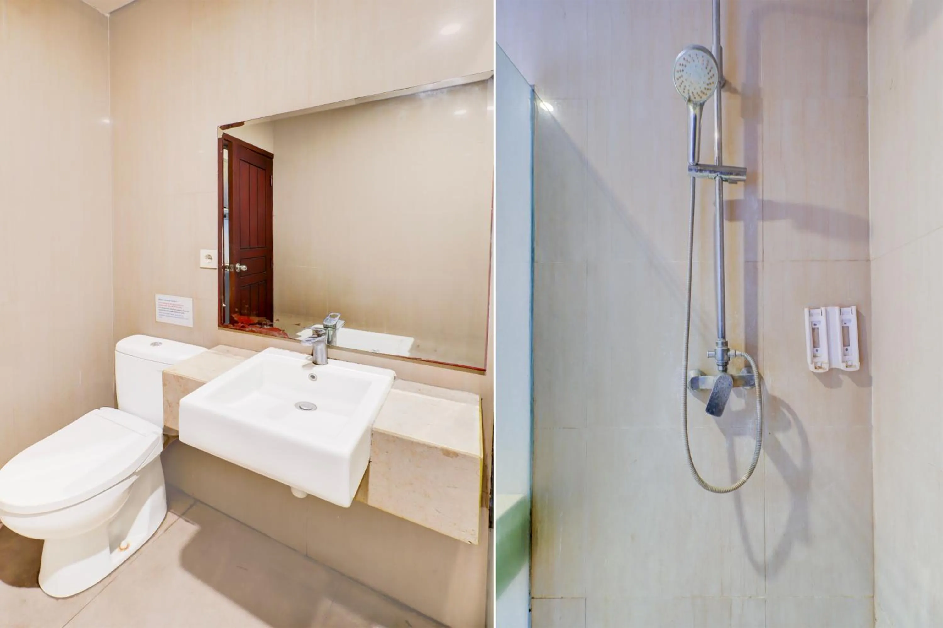 Bathroom in Collection O Bali near Sanur Beach formerly Akarsa Transit