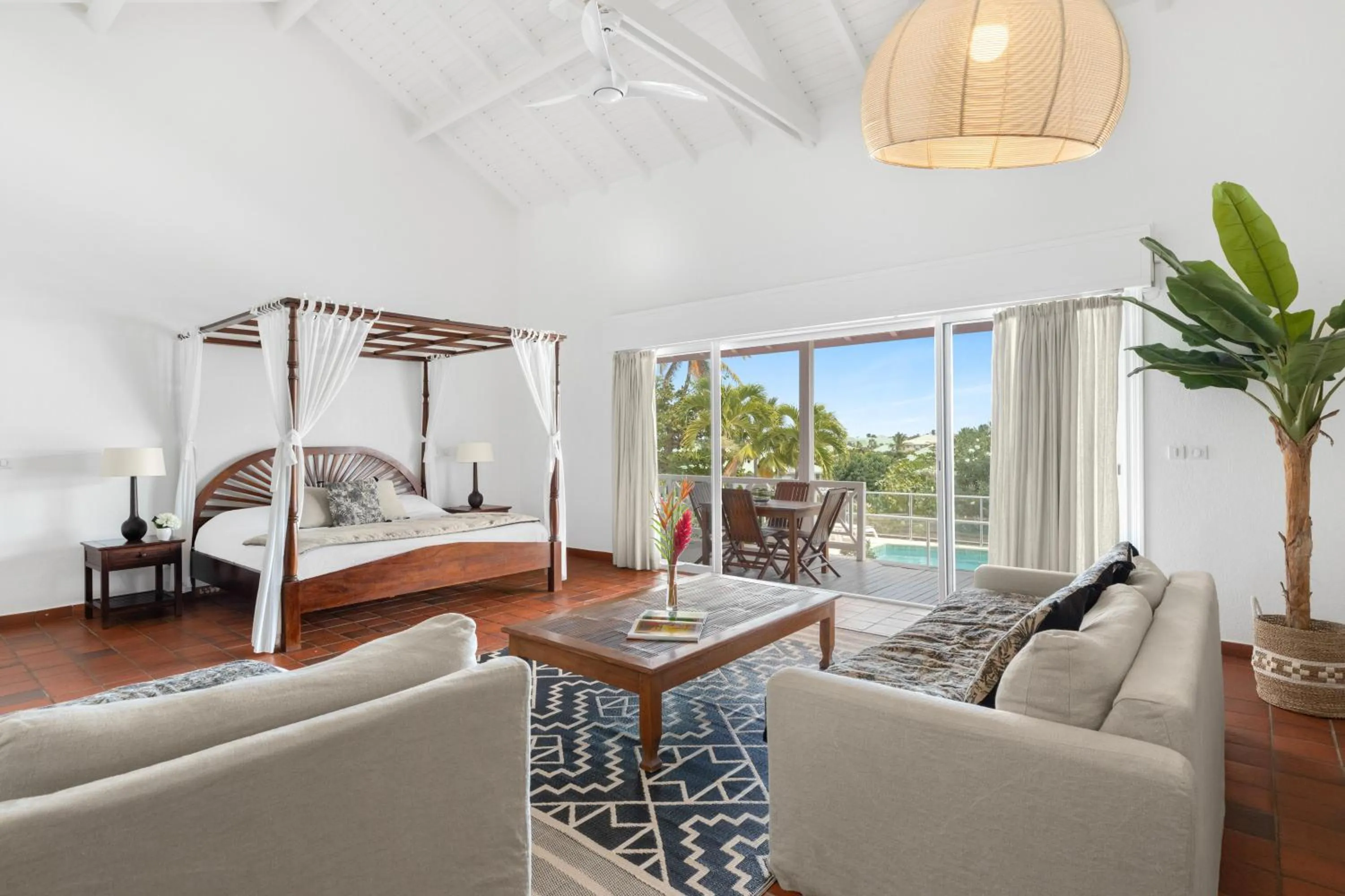 Photo of the whole room, Bed in Esmeralda Resort - Orient Bay