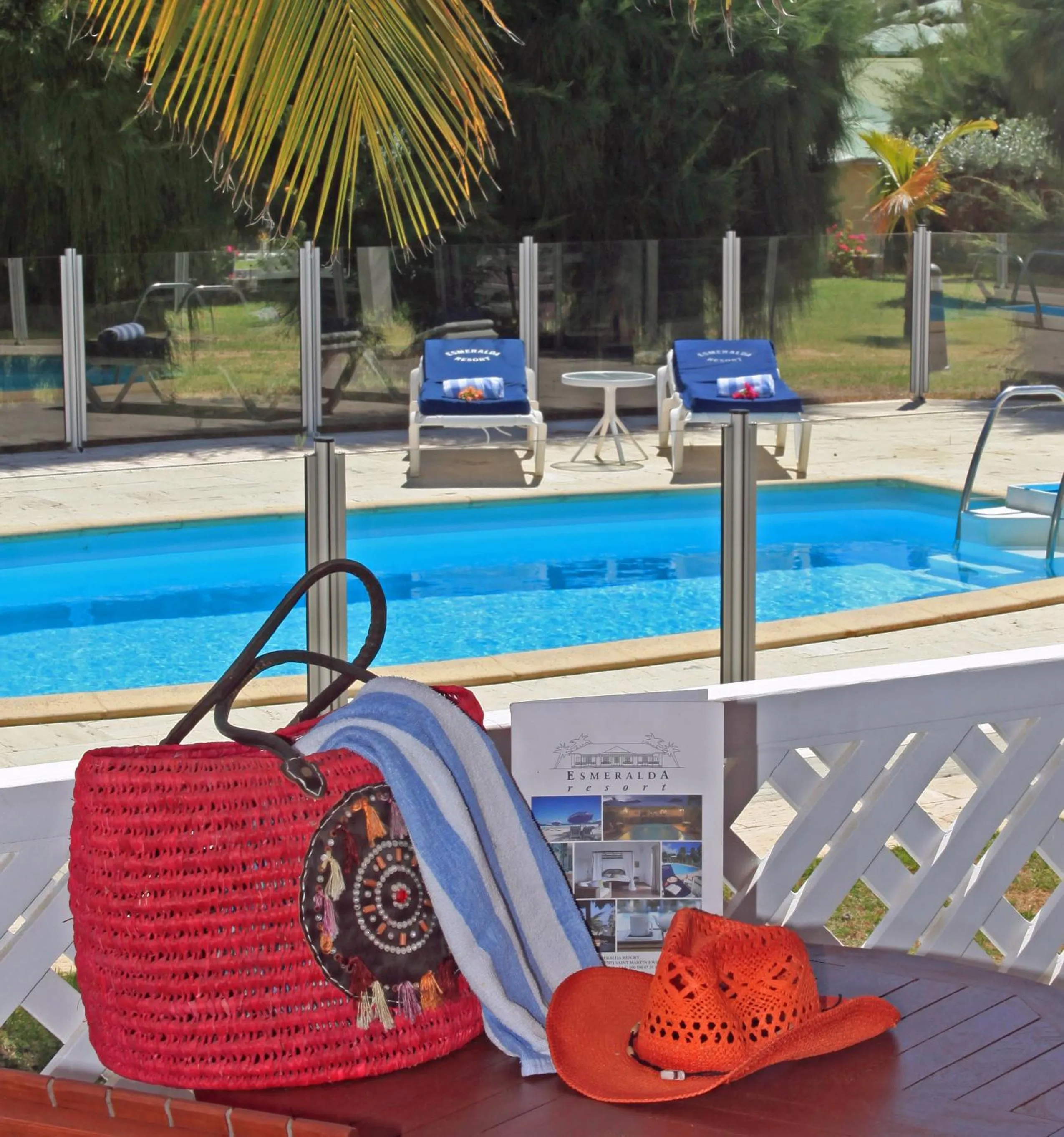 Balcony/Terrace in Esmeralda Resort - Orient Bay