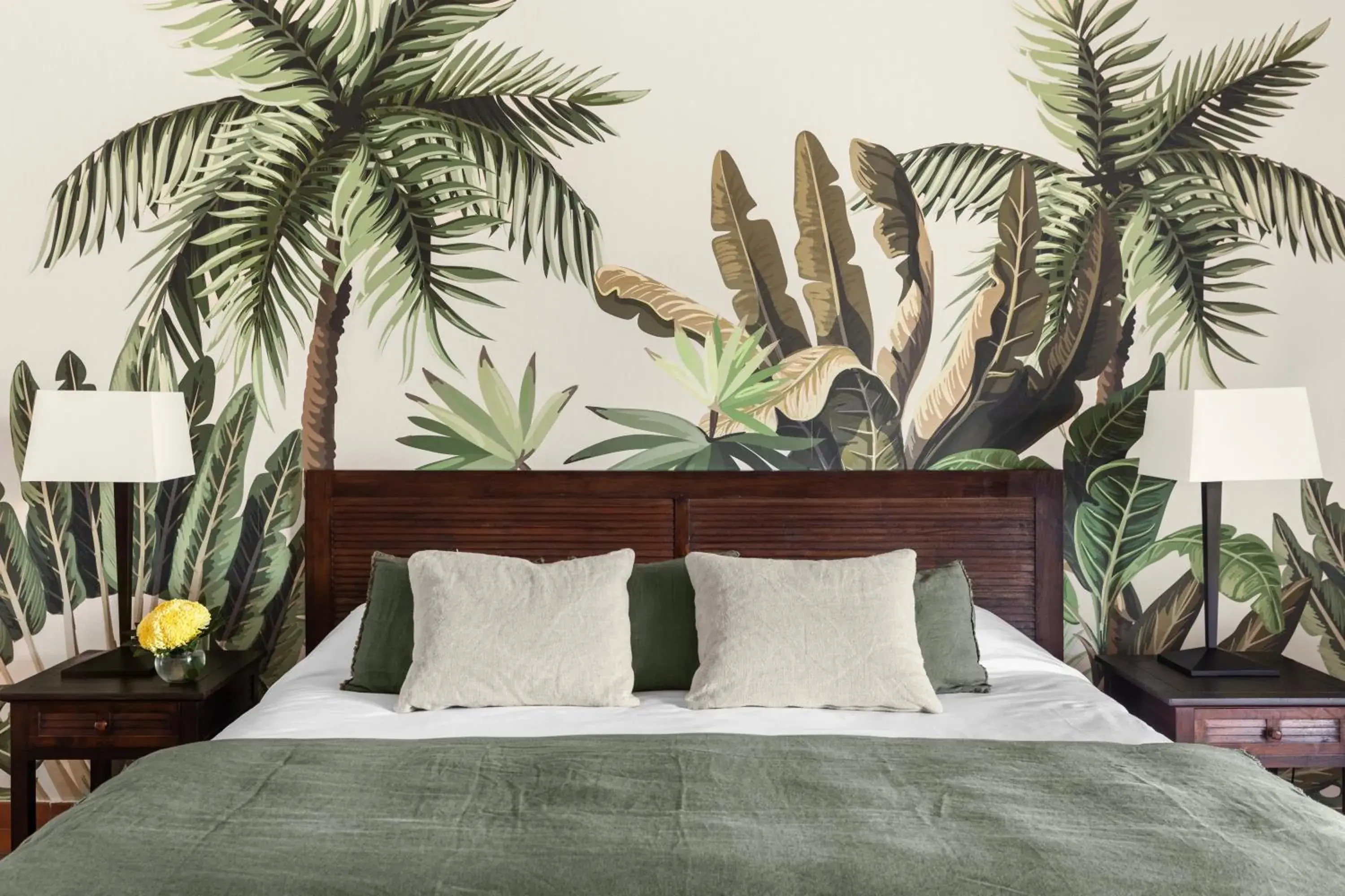 Decorative detail, Bed in Esmeralda Resort - Orient Bay Decorative detail, Bed in Esmeralda Resort - Orient Bay