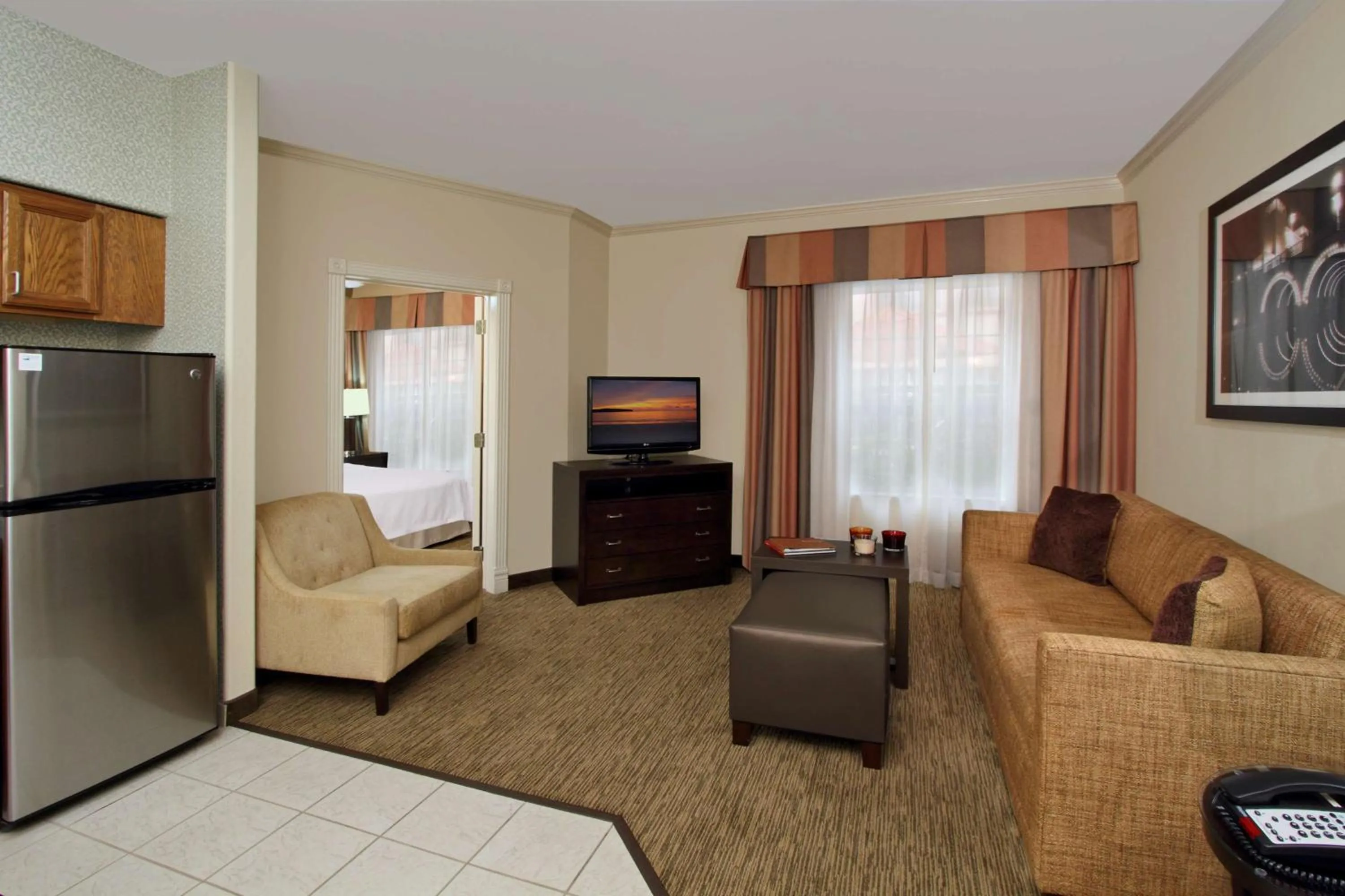 Living room in Homewood Suites by Hilton Houston-Woodlands-Shenandoah