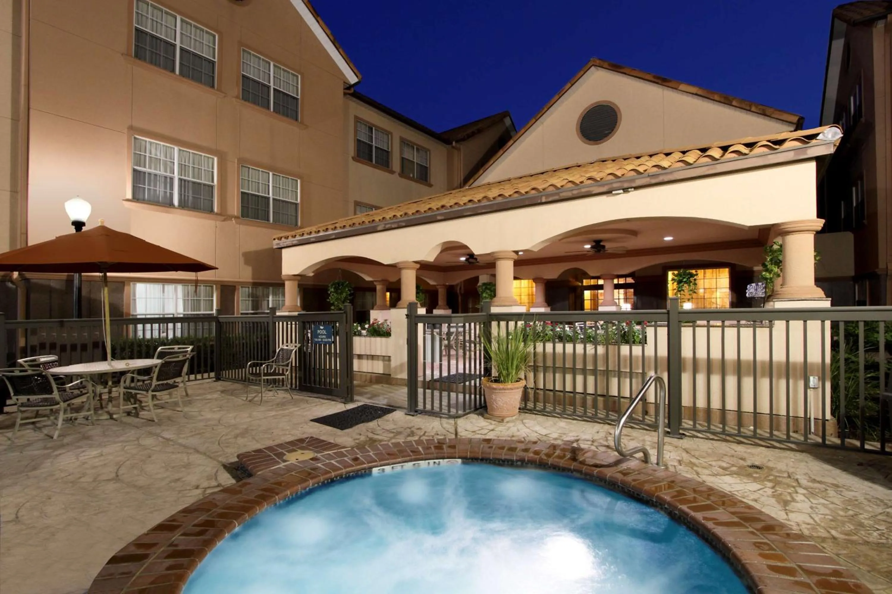 Pool view in Homewood Suites by Hilton Houston-Woodlands-Shenandoah
