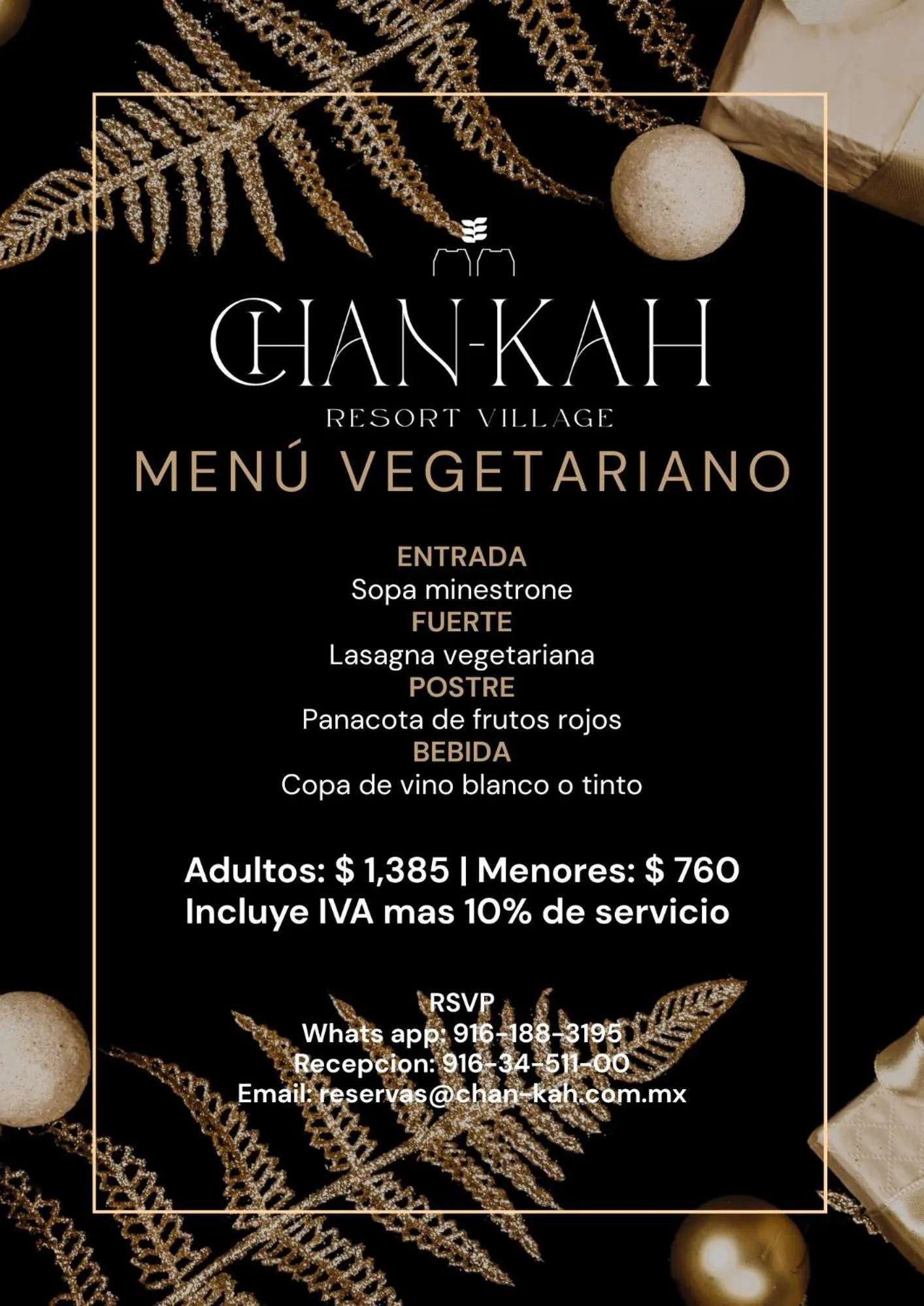 Restaurant/places to eat in Chan-Kah Resort Village