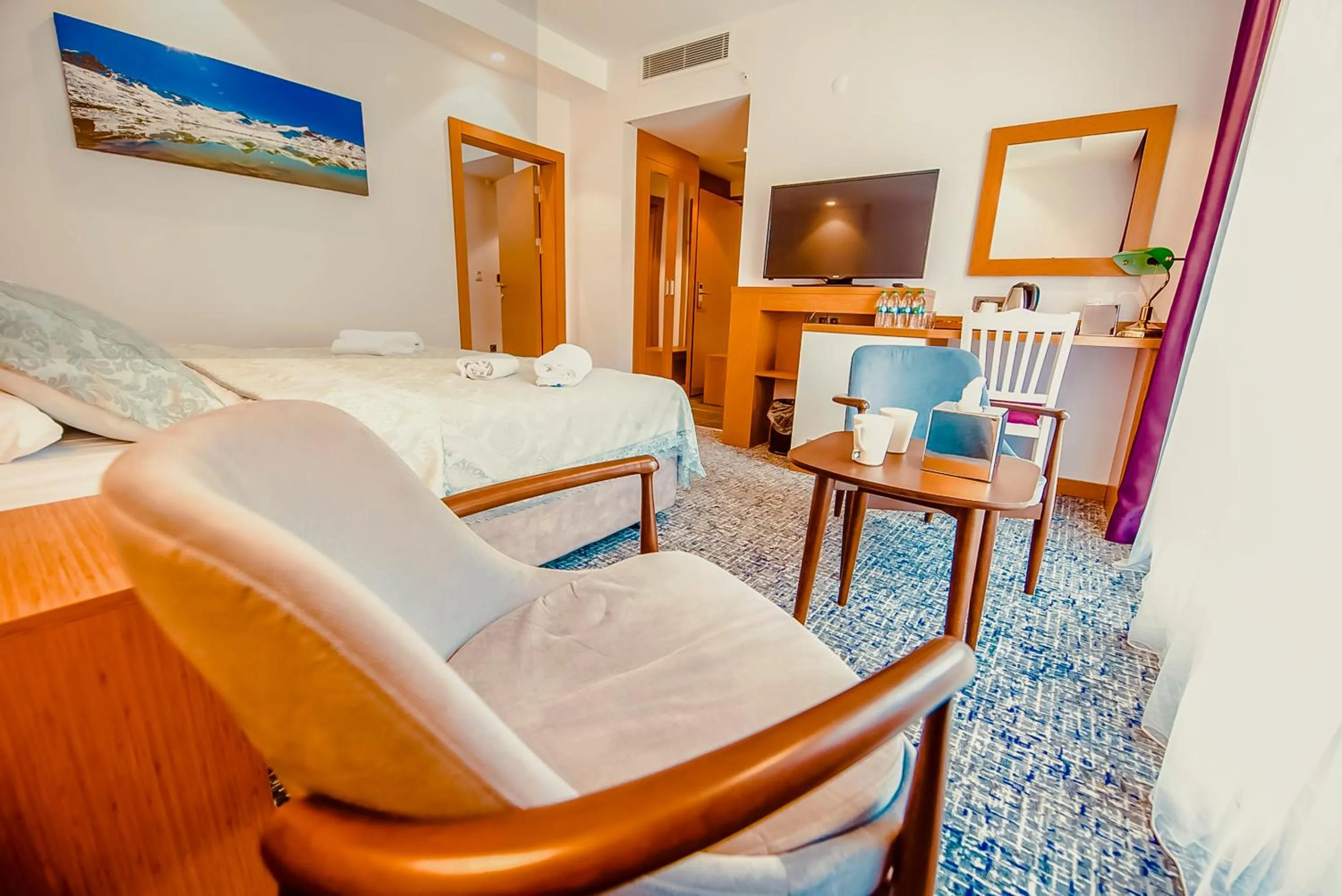 Bed in Golden Inn Hotel Uzungöl