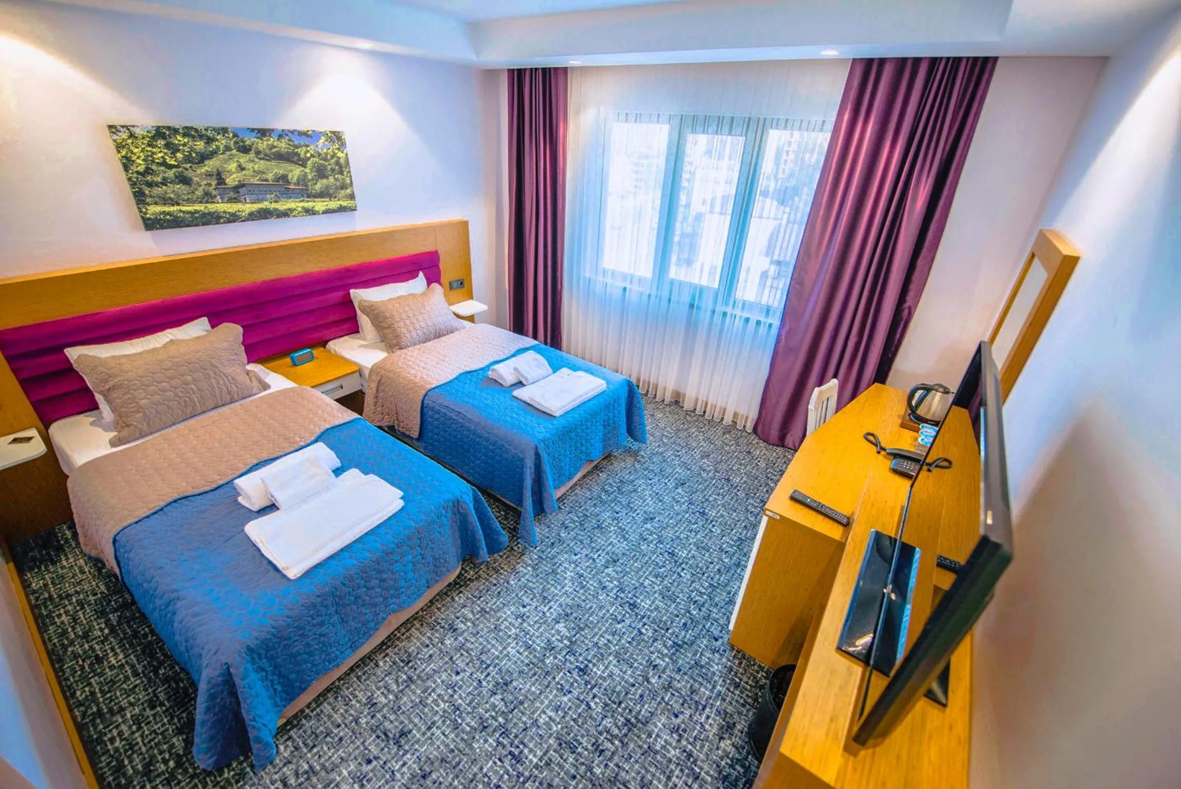 Bed in Golden Inn Hotel Uzungöl