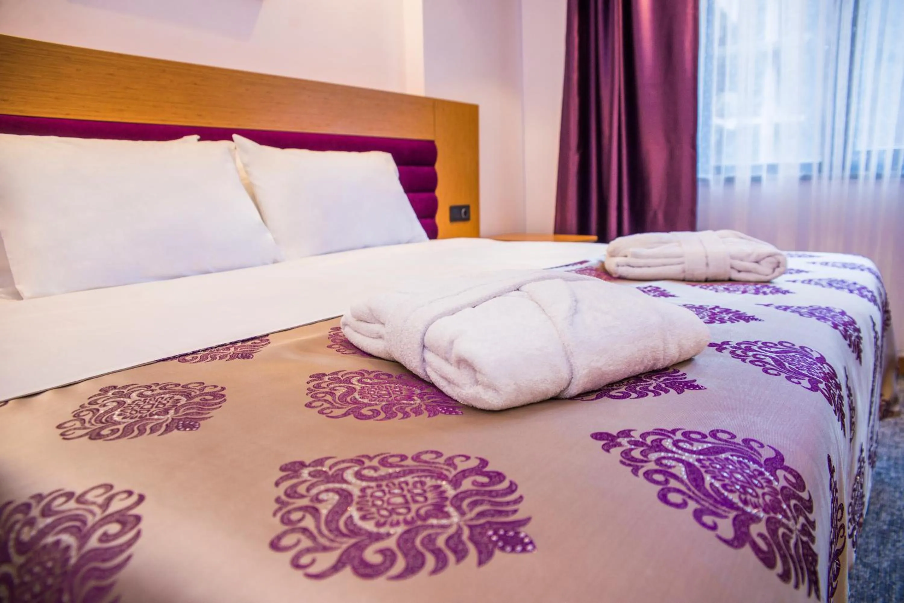 Bed in Golden Inn Hotel Uzungöl