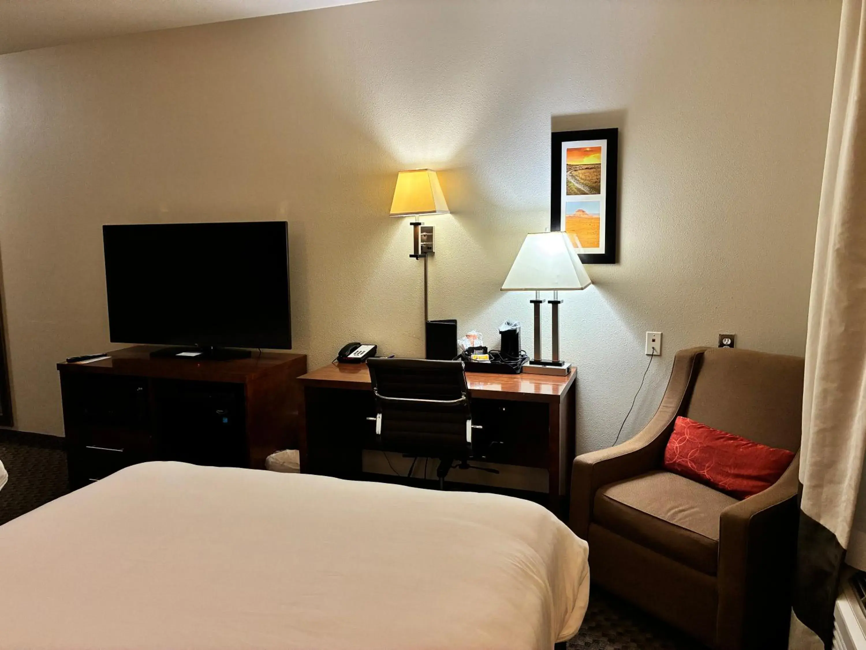 Seating area, Bed in Comfort Inn & Suites Sterling Seating area, Bed in Comfort Inn & Suites Sterling