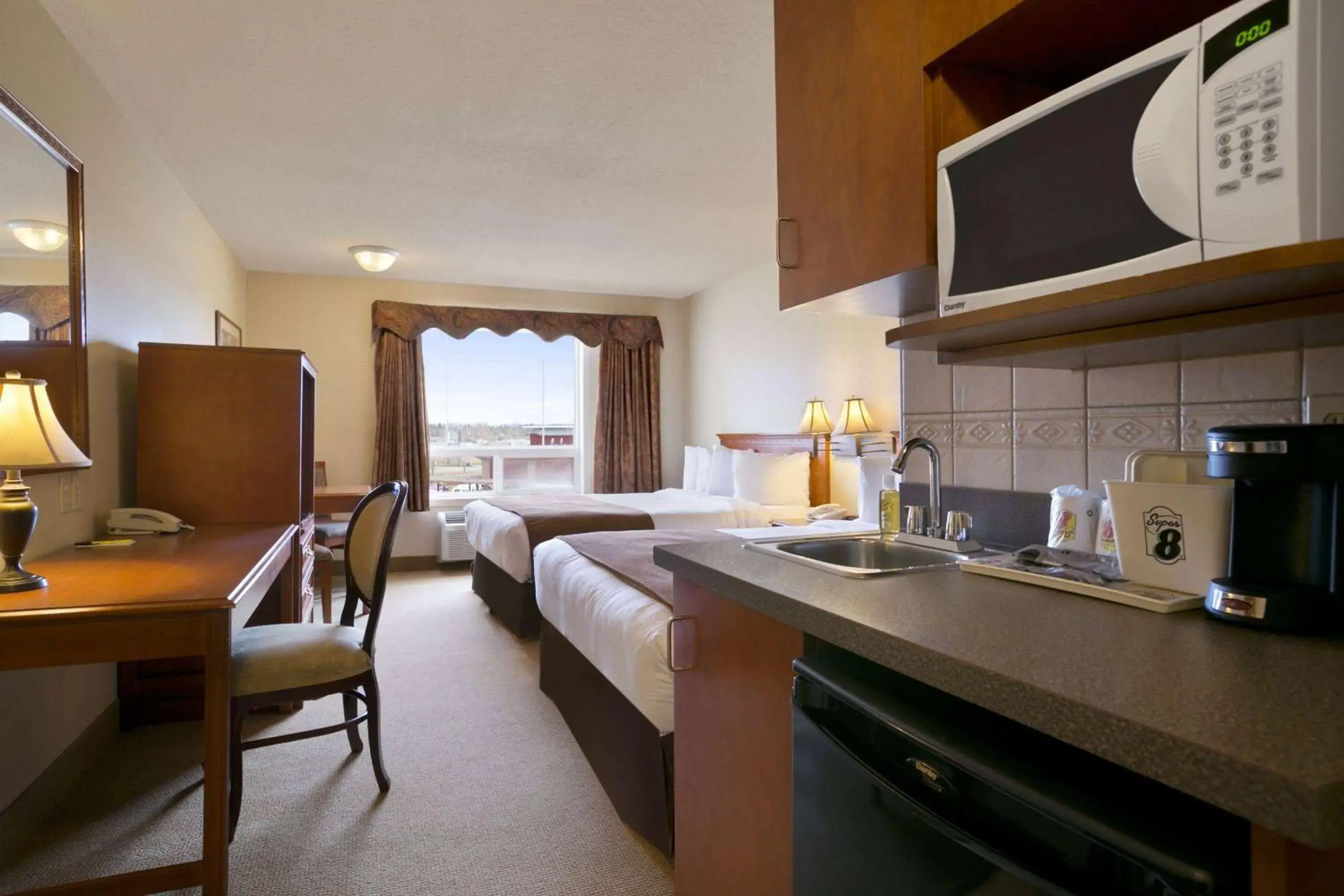 Photo of the whole room, Bed in Super 8 by Wyndham Fort Nelson BC Photo of the whole room, Bed in Super 8 by Wyndham Fort Nelson BC